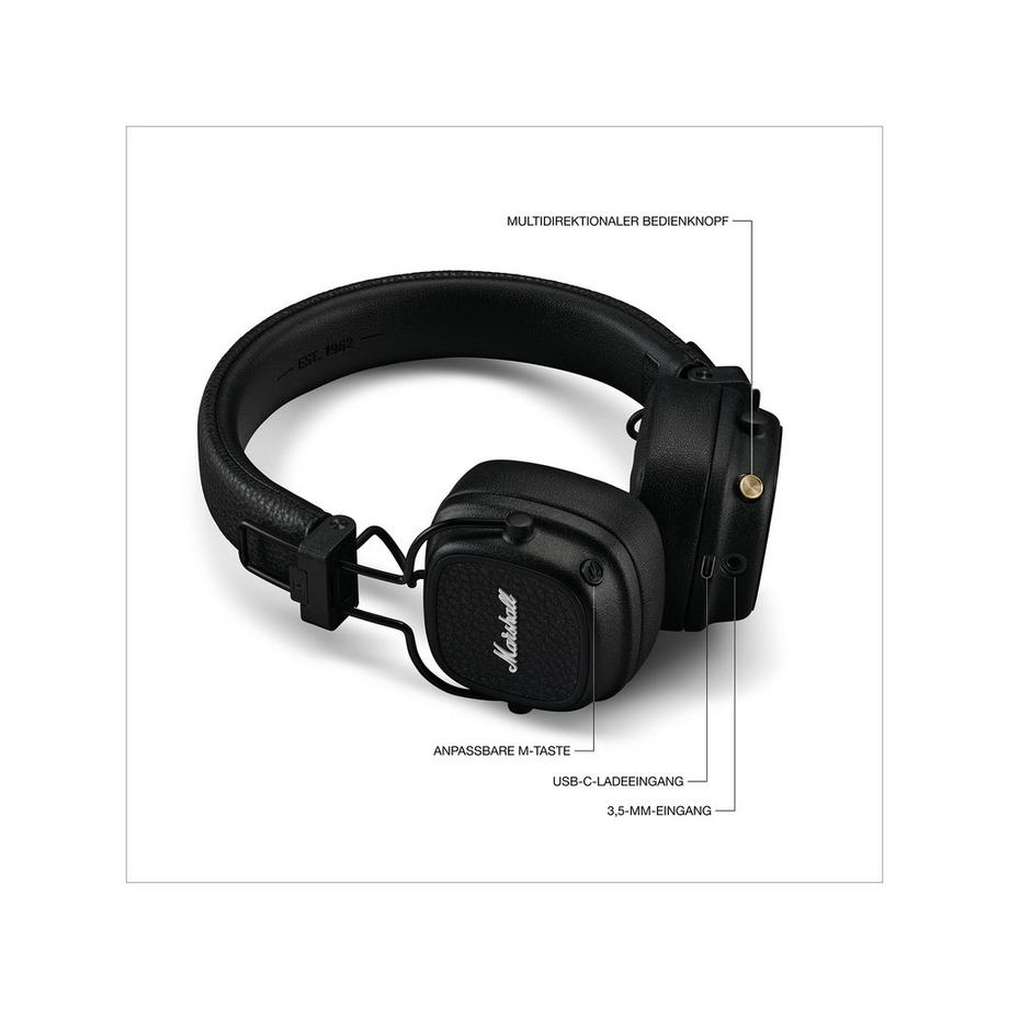 Marshall Major V BT On-Ear-Kopfhörer 