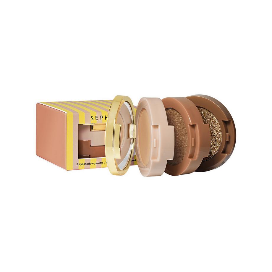 SEPHORA  Glitter Under The Sun - Trio De Fards A Paupières 