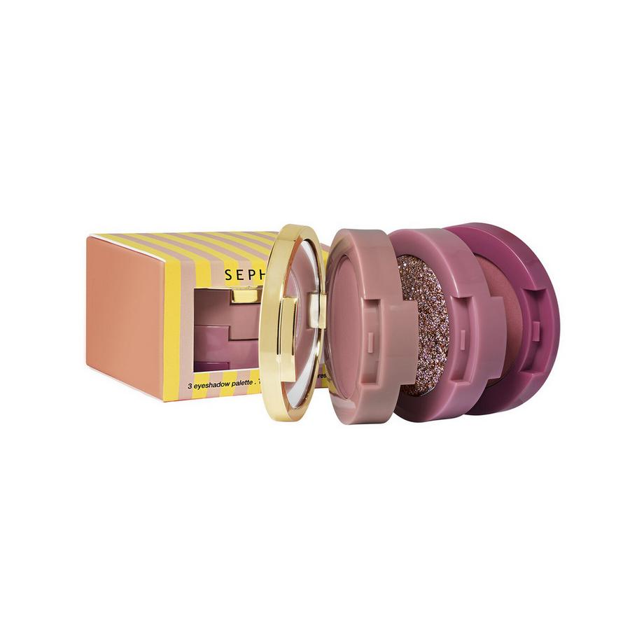 SEPHORA  Glitter Under The Sun - Trio De Fards A Paupières 