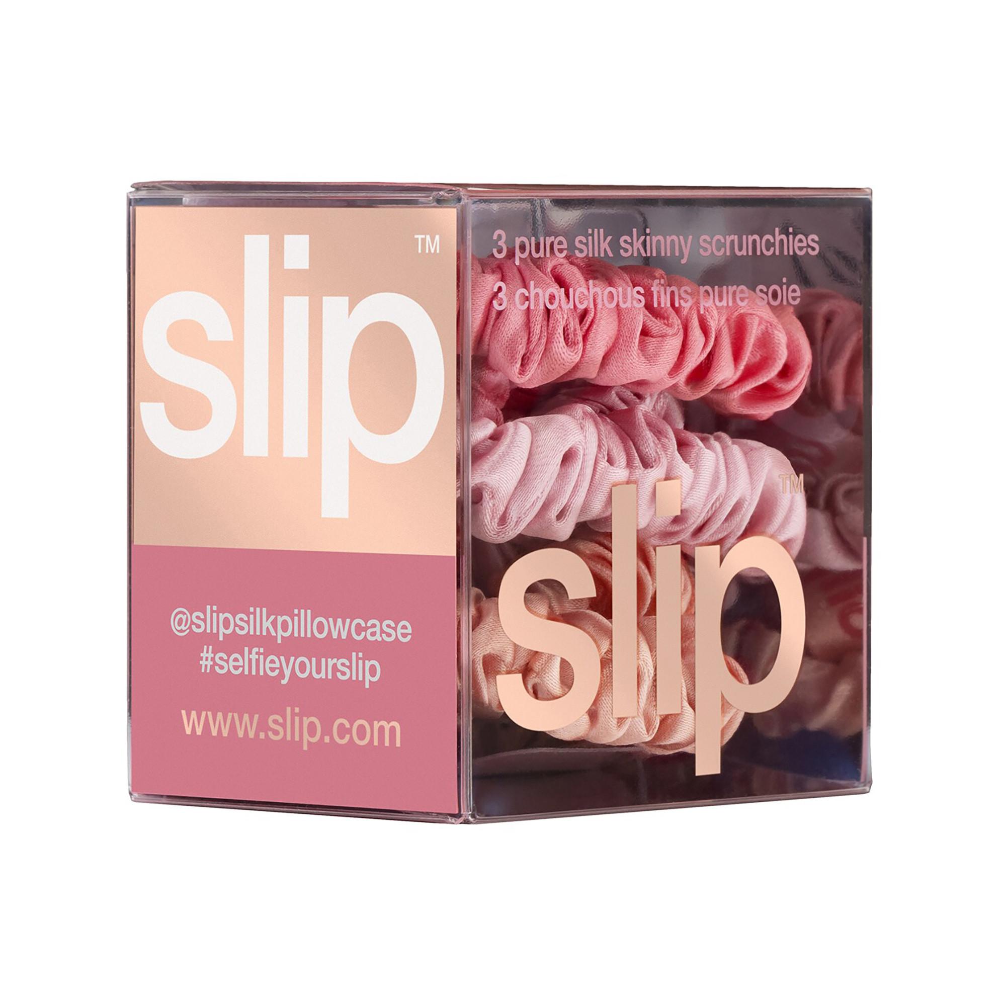 SLIP SILK PILLOWCASE LLC  SET Sherbert Trio Sprunchies 