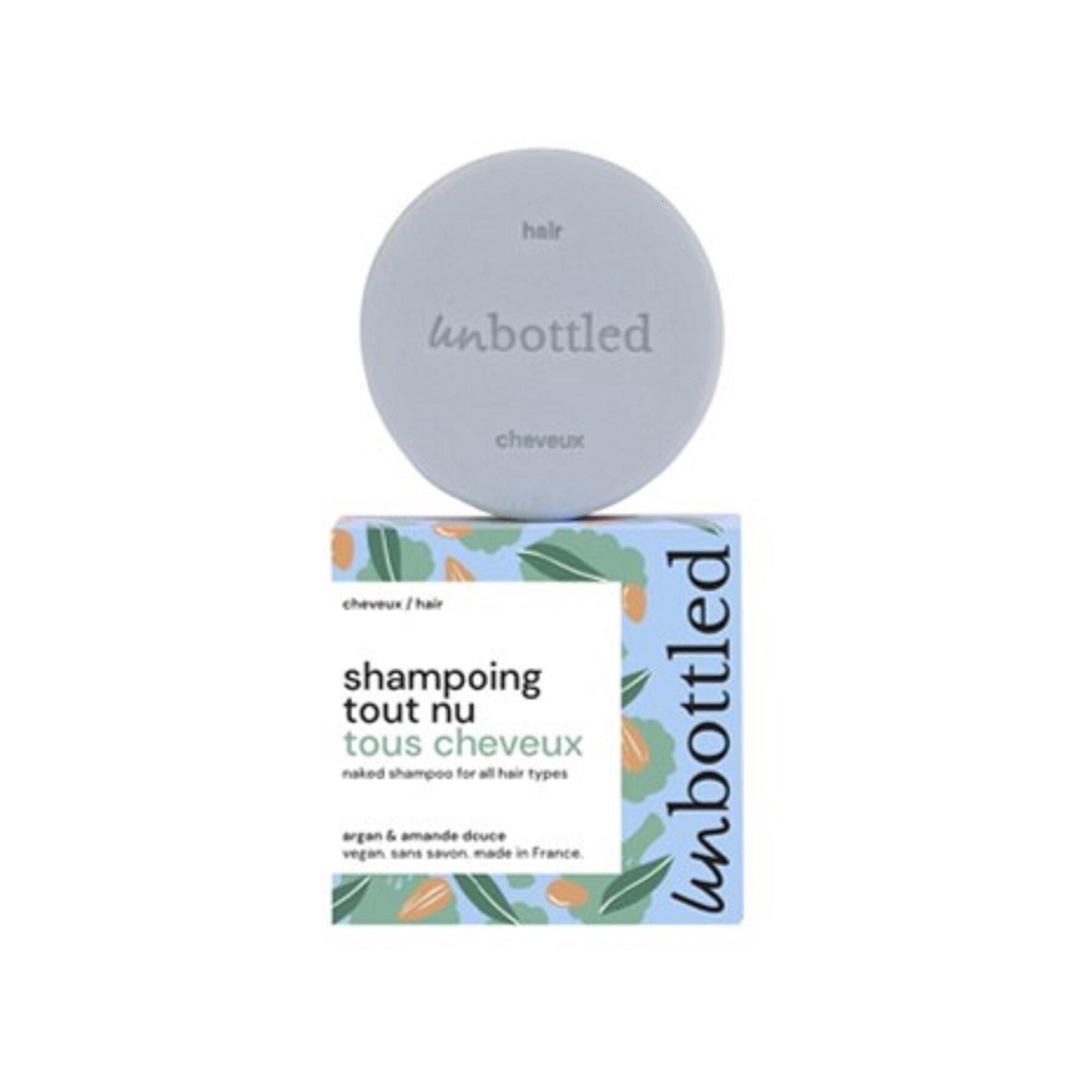 UNBOTTLED  Shampoing Tout Nu - Cheveux Normaux Amande 