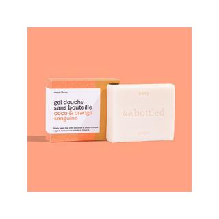 UNBOTTLED  Gel Douche Sans Bouteille - Coco & Orange Sanguine 