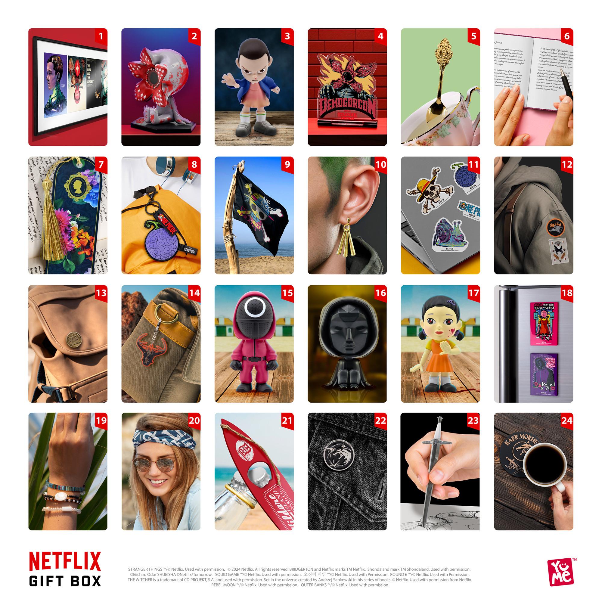 Maxx Marketing  Calendario dell'Avvento Netflix 2024 