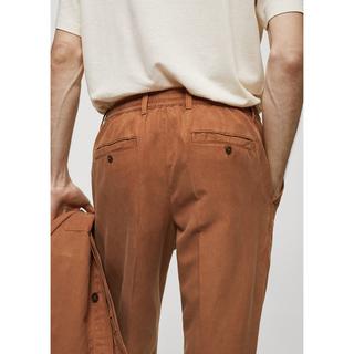 Mango Man Pantaloni Uomo Relaxed Loose Fit con Coulisse  