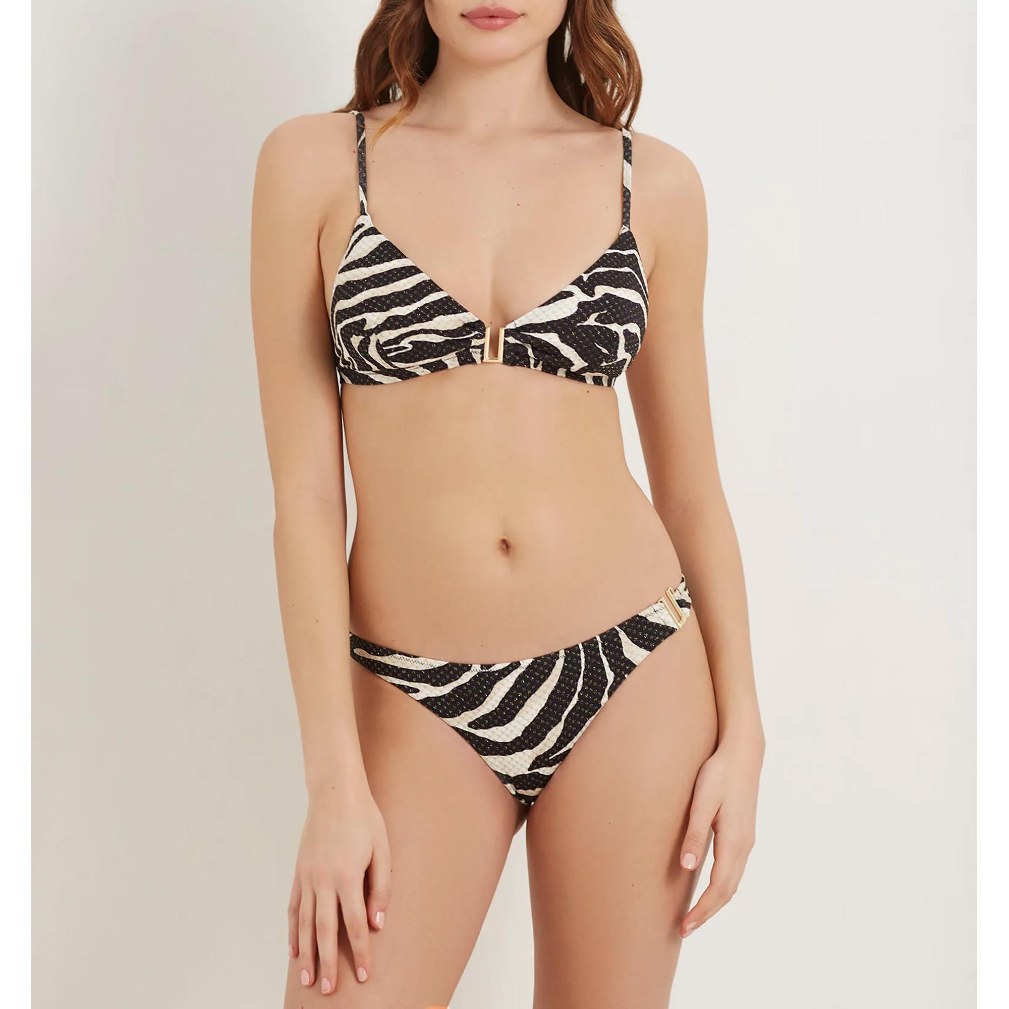 Yamamay Zebra Print Bikini Top  