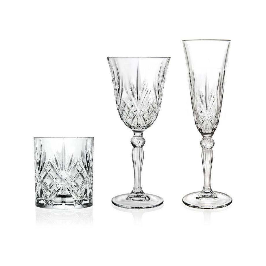 RCR Set de 18 verres Melodia 