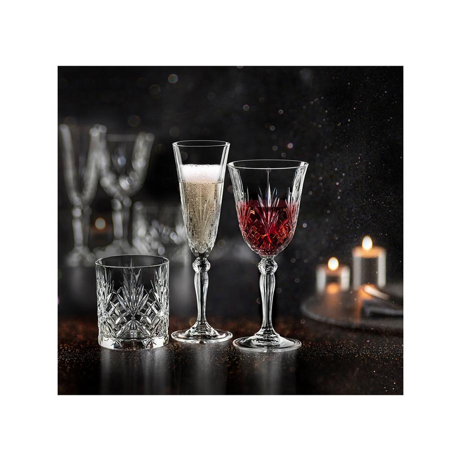 RCR Set de 18 verres Melodia 