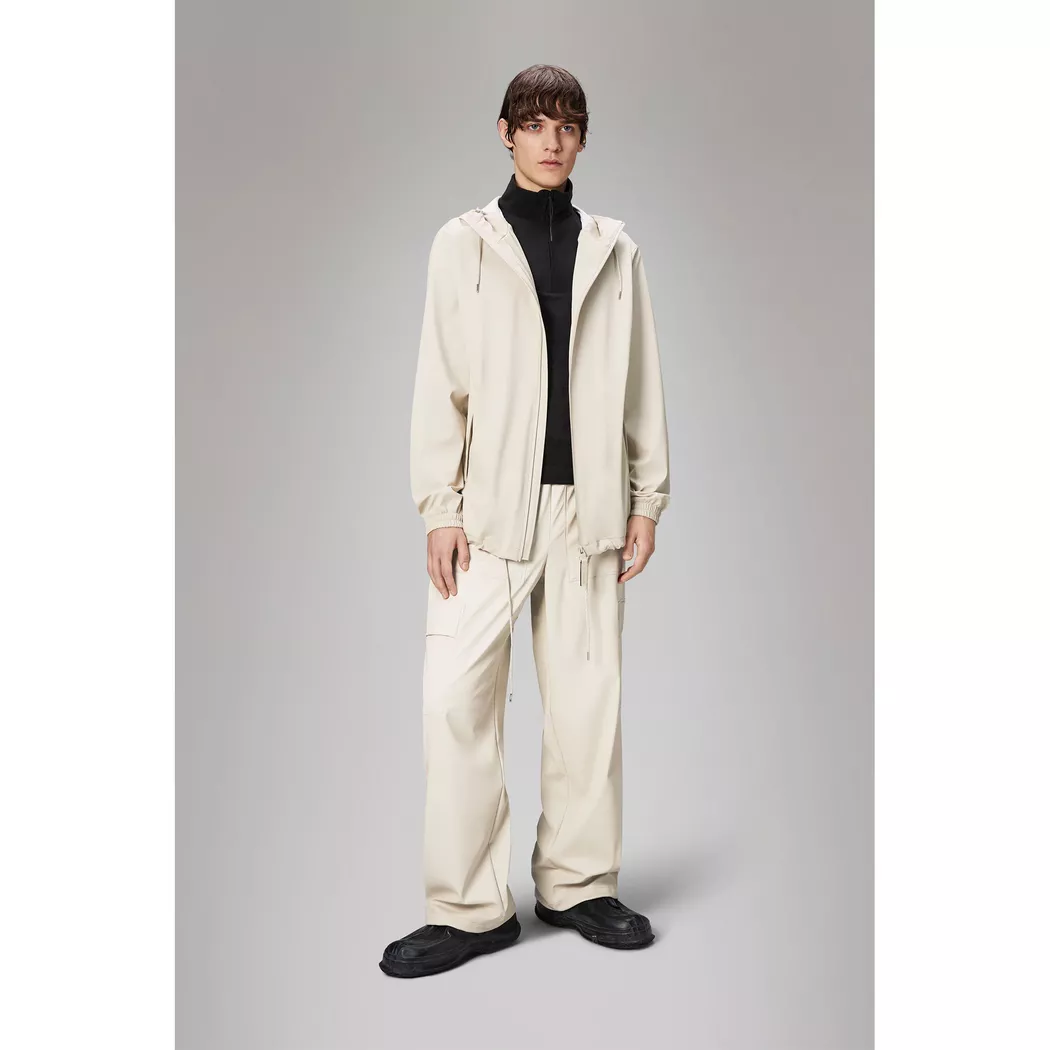 RAINS - Windjacke mit Kapuze, für Herren, Beige, Größe S