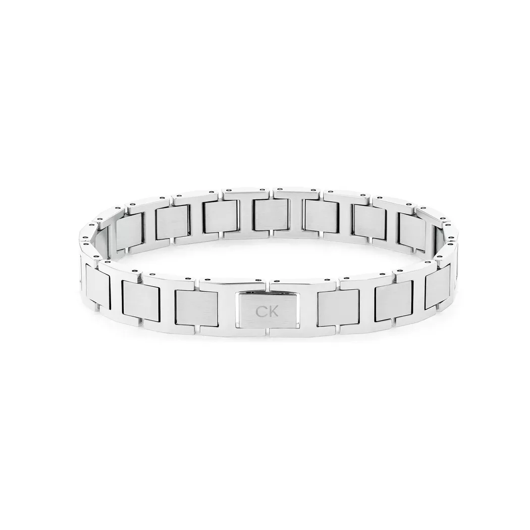 Calvin Klein Bracelet Enchance Silver One Size Homme