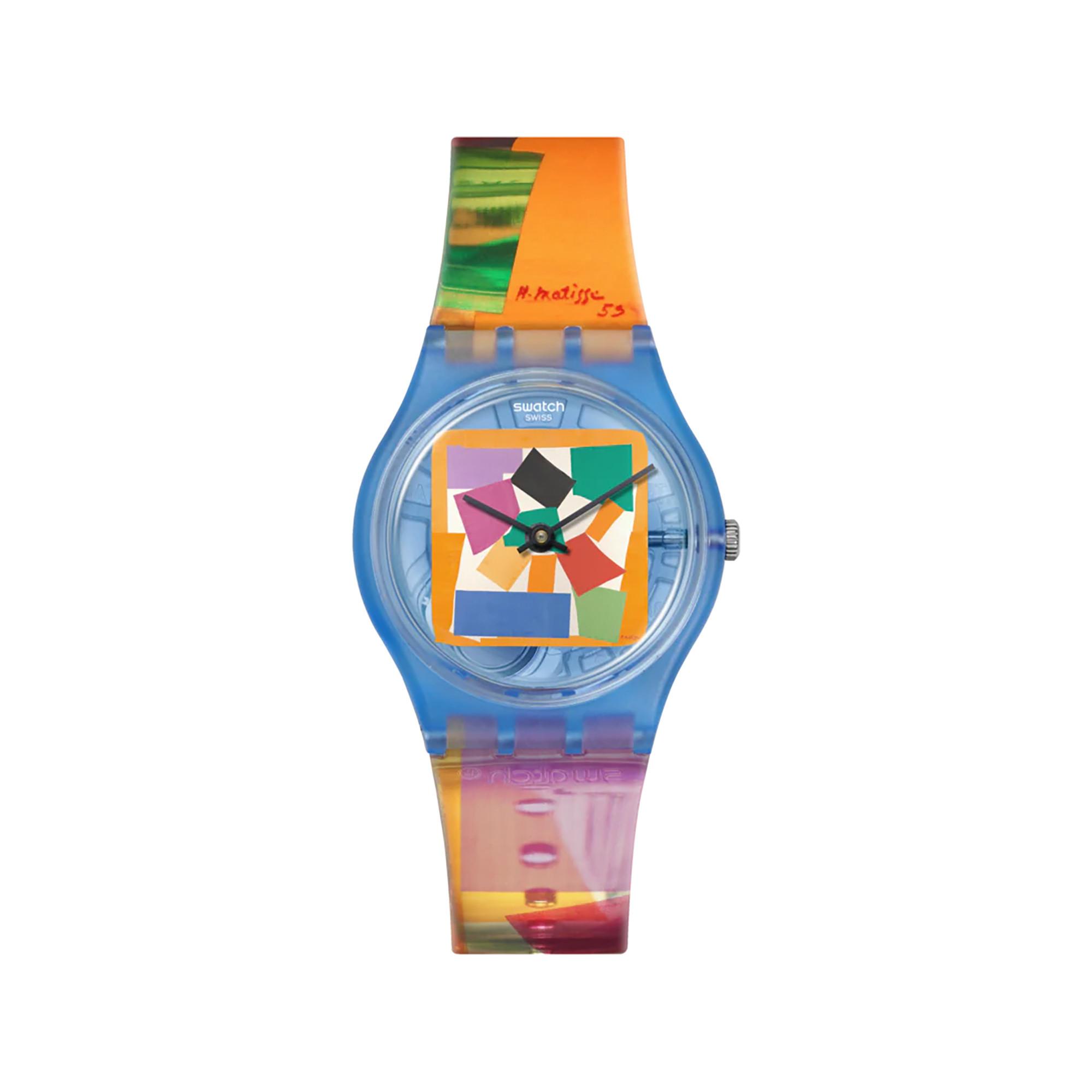 swatch SWATCH X TATE GALLERY MATISSE'S SNAIL Horloge analogique 