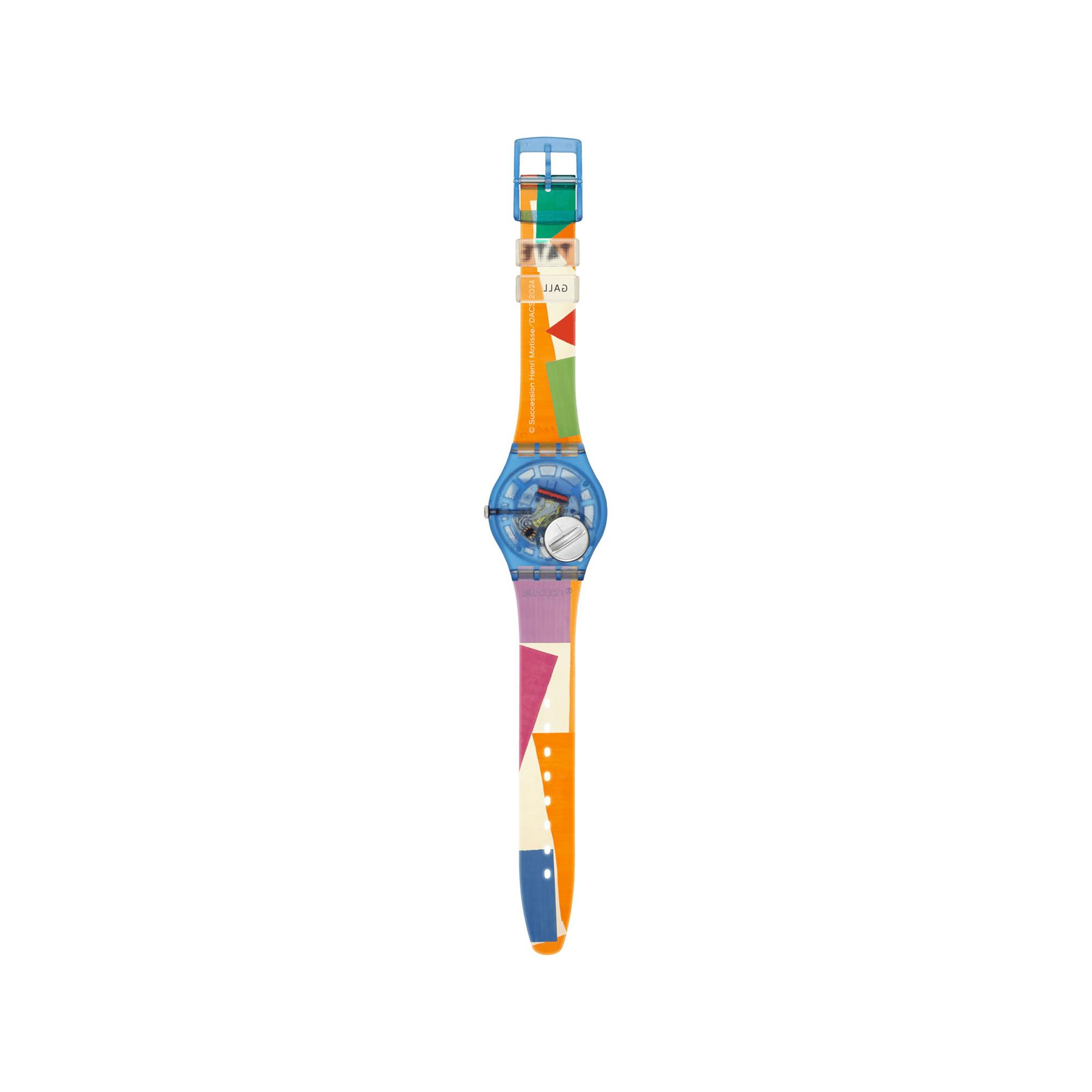 swatch SWATCH X TATE GALLERY MATISSE'S SNAIL Horloge analogique 