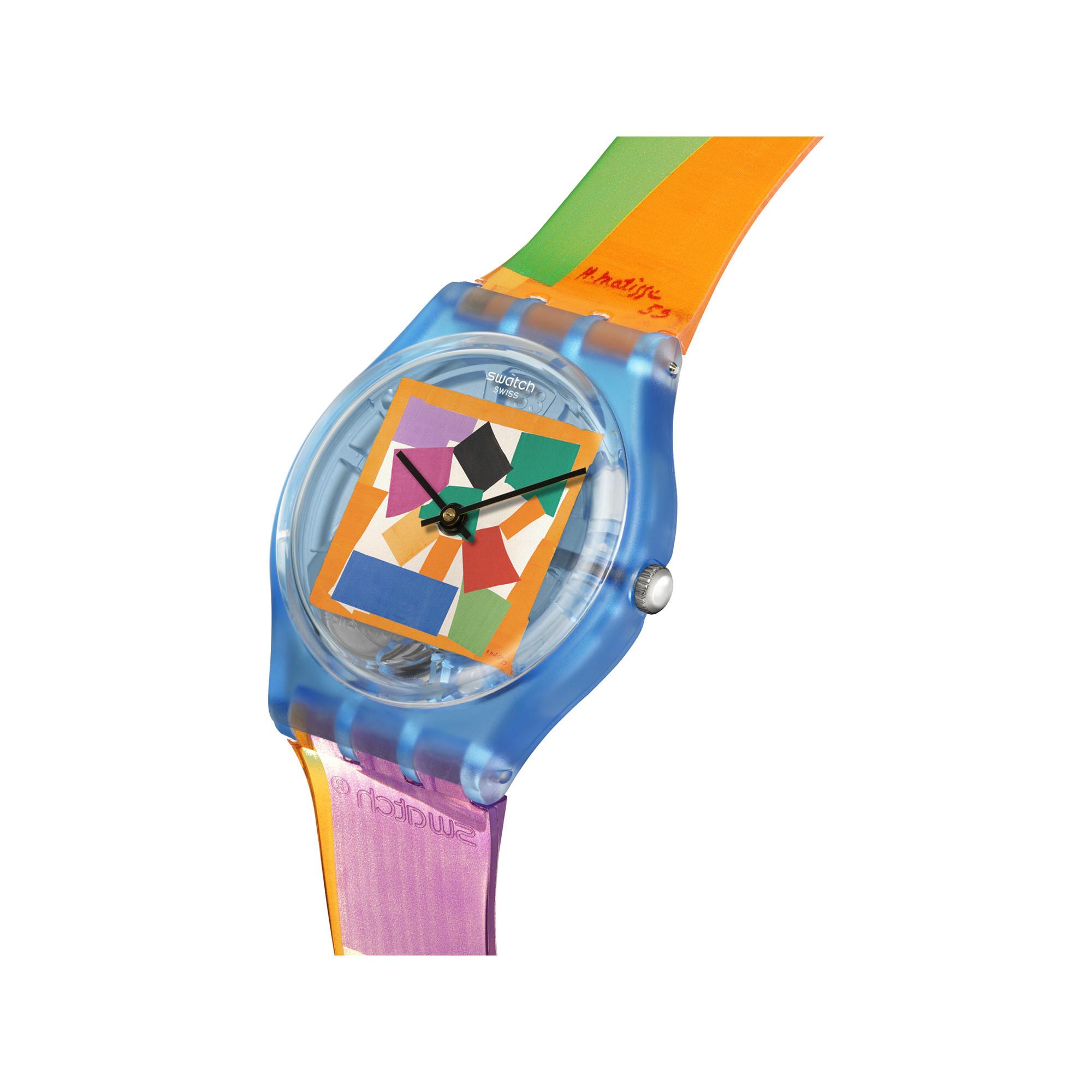 swatch SWATCH X TATE GALLERY MATISSE'S SNAIL Analoguhr 