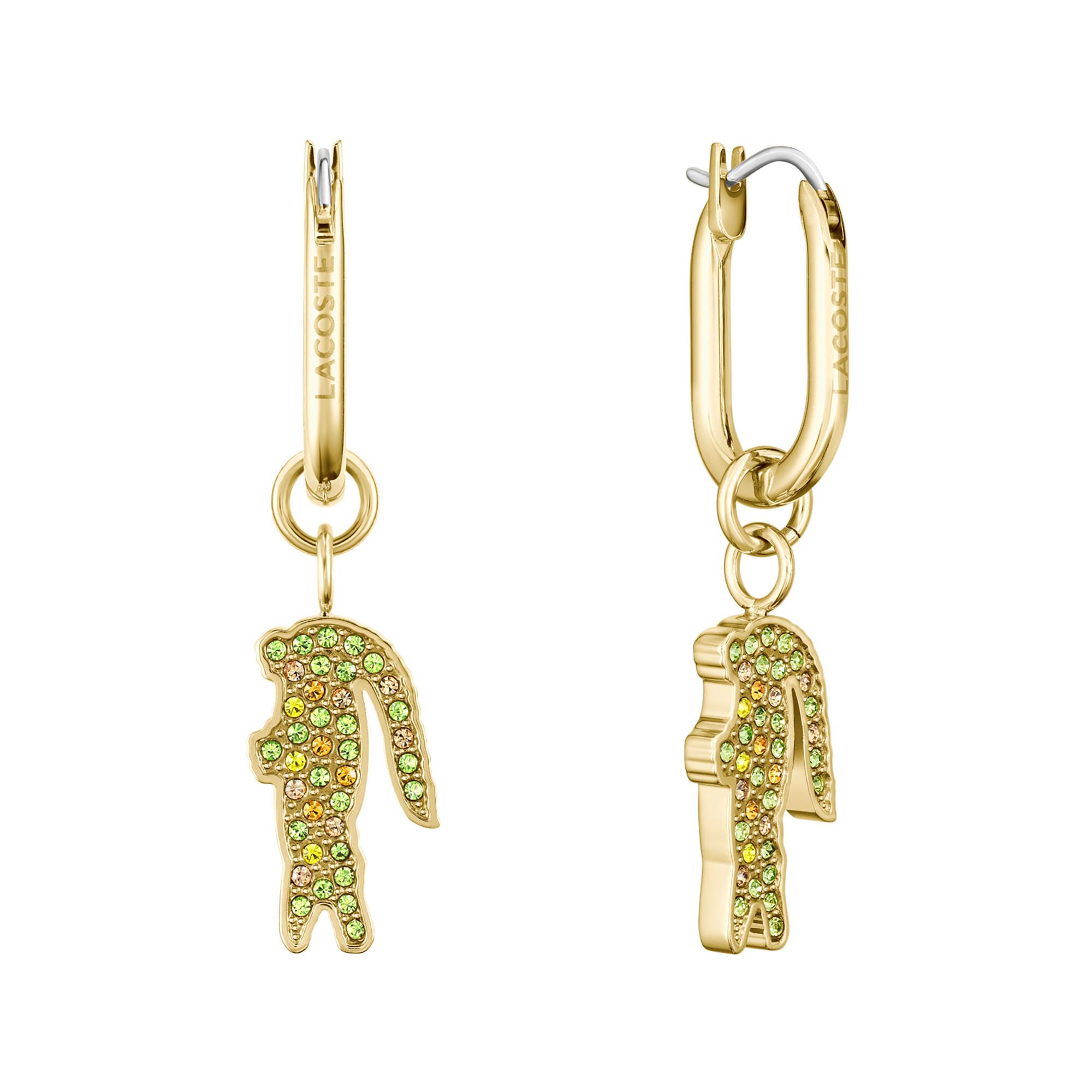 Image of Ohrhänger Damen Gold 18mm