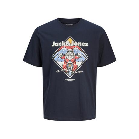 JACK & JONES JJXMAS CHRISTMAS SKULL TEE SS CREW NECK T-Shirt 