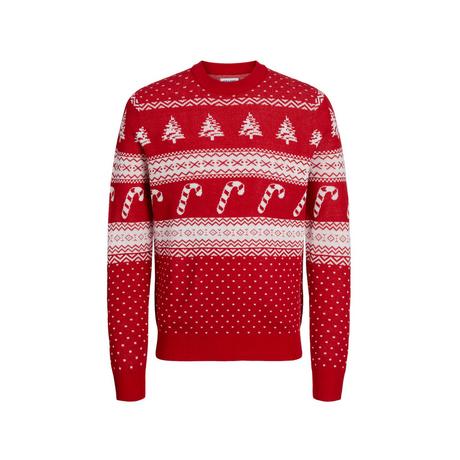 JACK & JONES JJXMAS GABRIEL KNIT CREW NECK Pull 