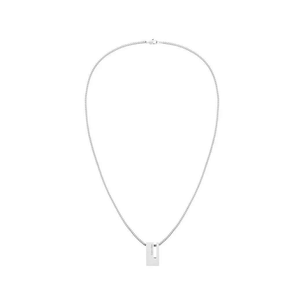 Calvin Klein - Halskette, Ck Exposed, 61cm, Silber