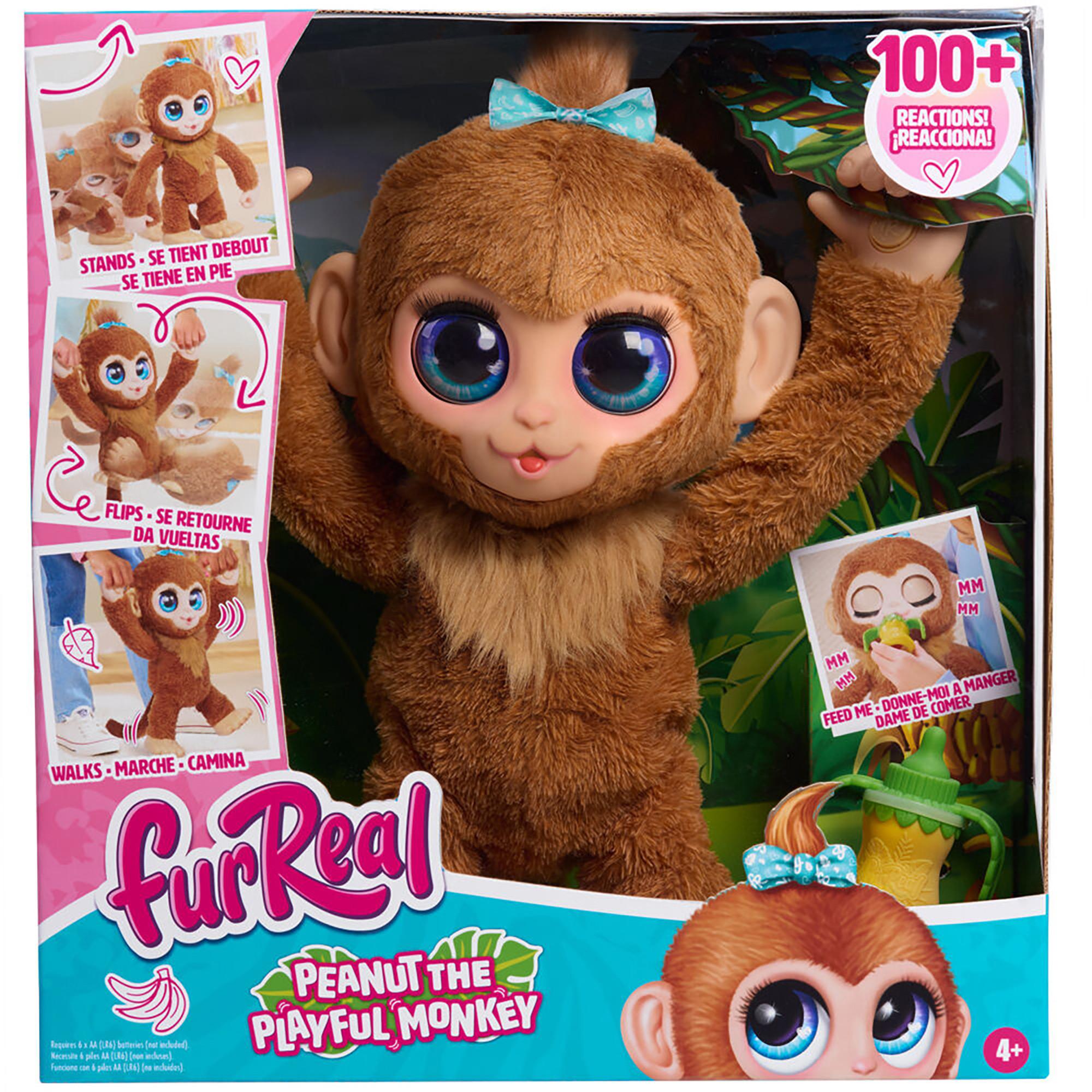 FurReal friends  Peanut, singe qui marche 