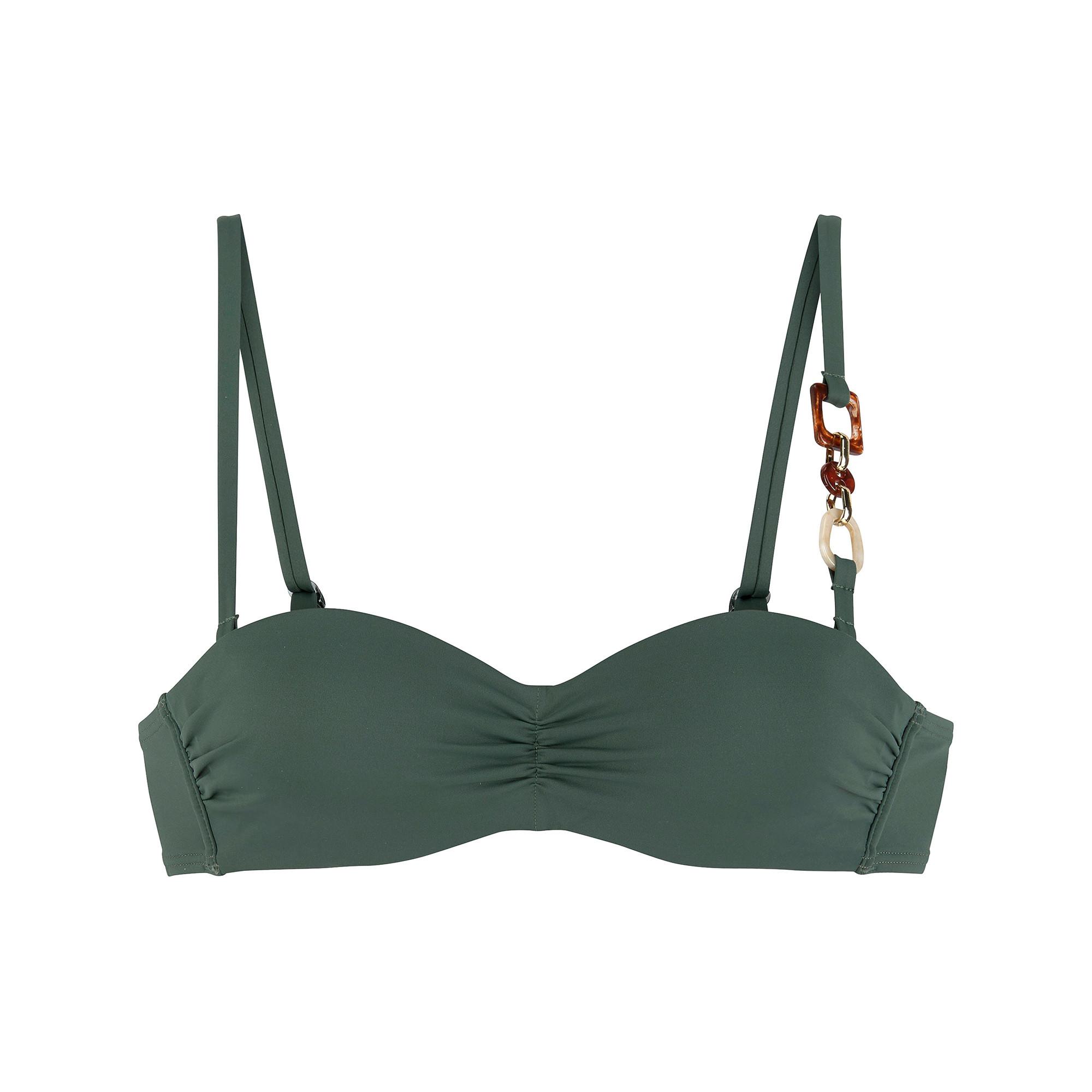 Image of Bandeau-top, Verstärkung Damen Olivegrün B/36