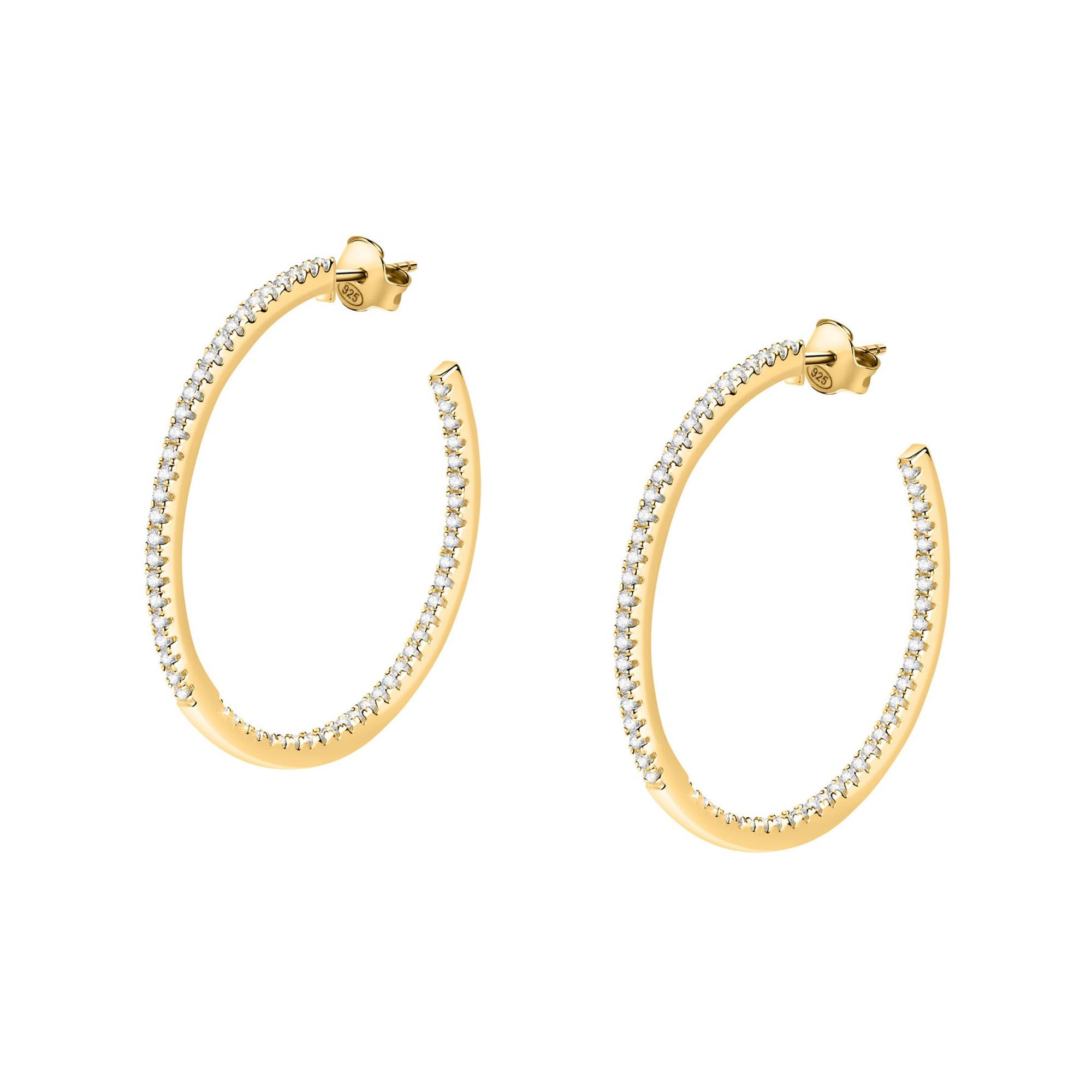 Image of Creolen Damen Gold 35mm