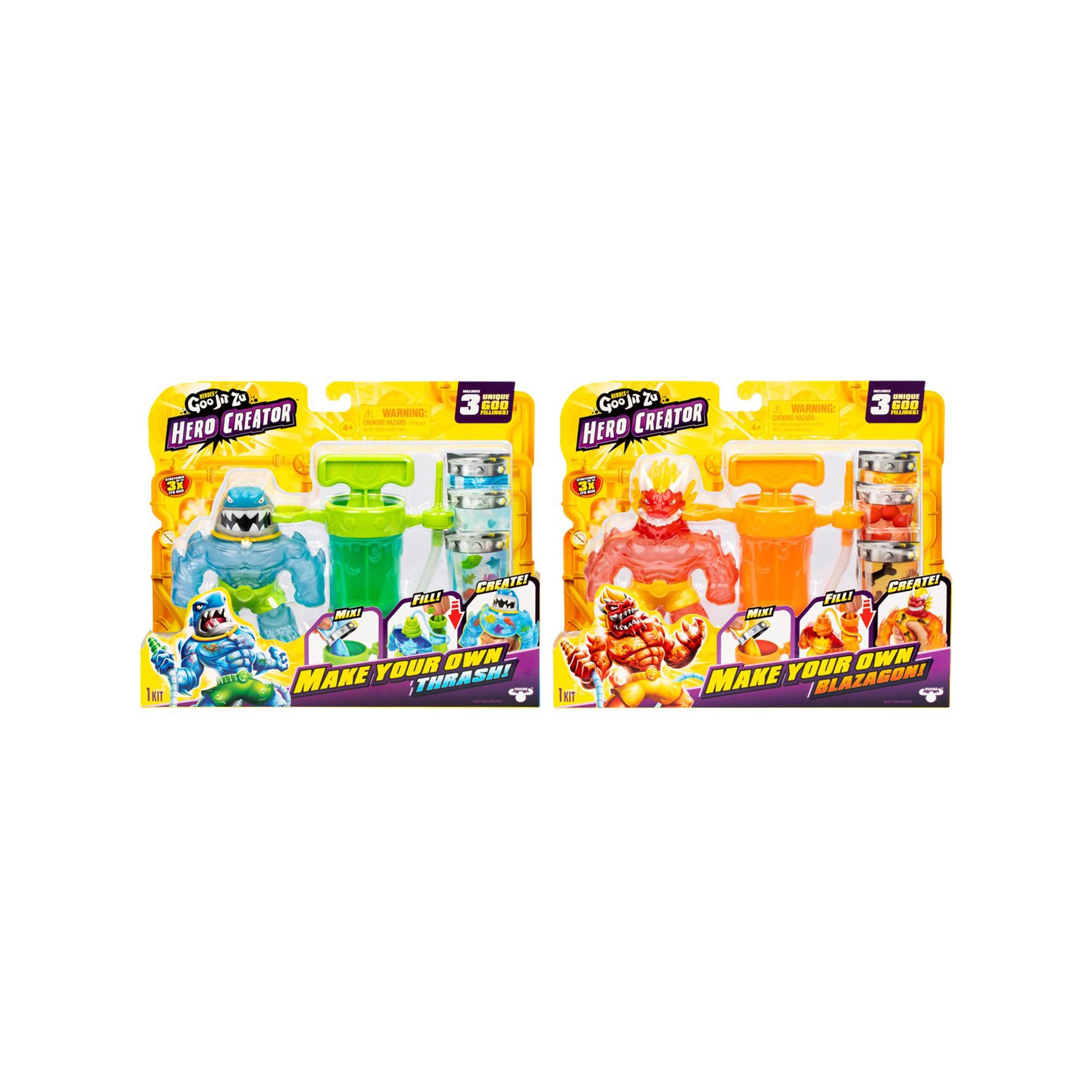 Goo Jit Zu  Heroes of Goo Jit Zu Hero Creator!, assortiment aléatoire 