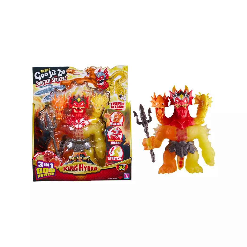 Goo Jit Zu -  Strikers King Hydra, Multicolor