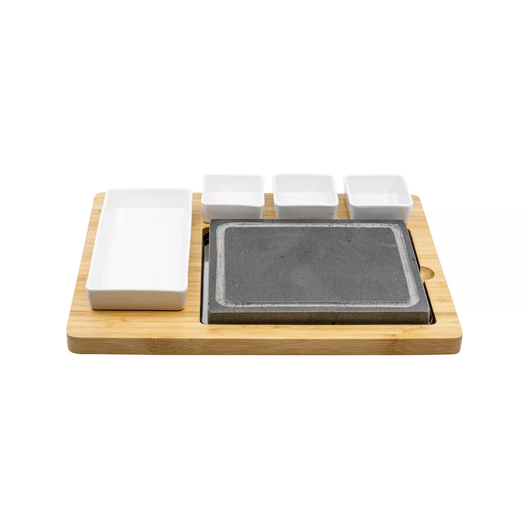 Kadastar - Hotstone-Set, 28 x 38 cm, Braun