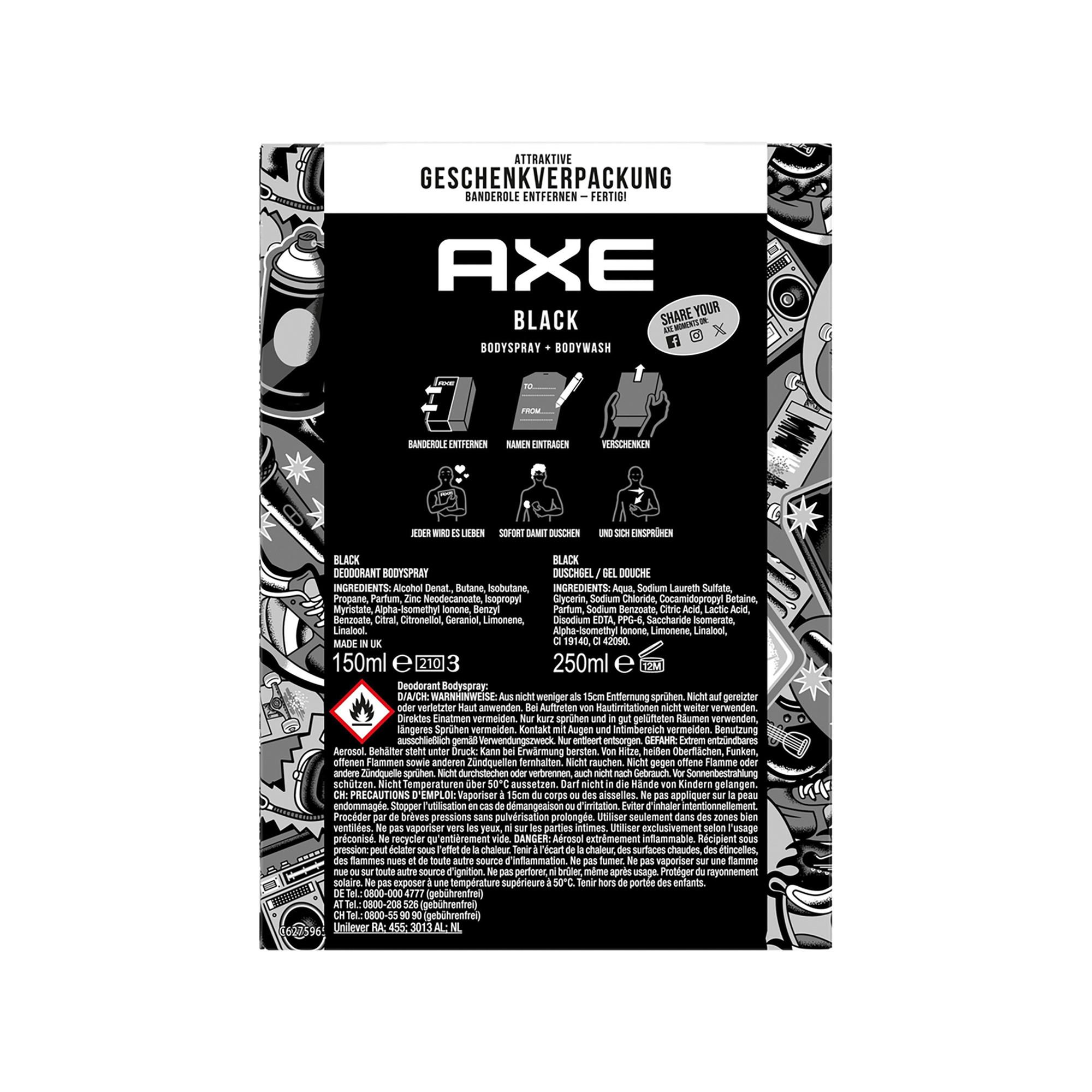 AXE Geschenkpack Black Geschenkpack Black 