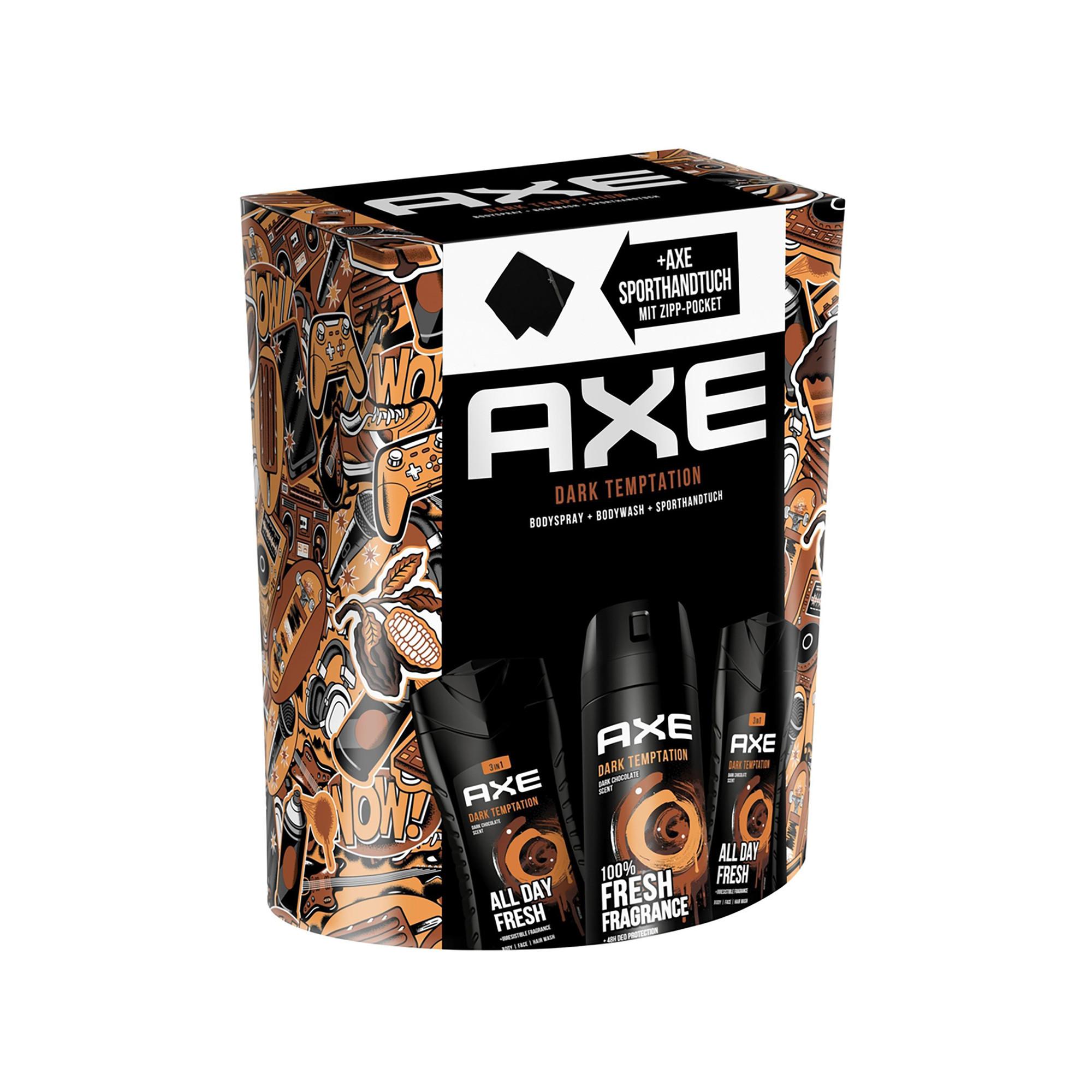 AXE  Coffret cadeau Dark Temptation 