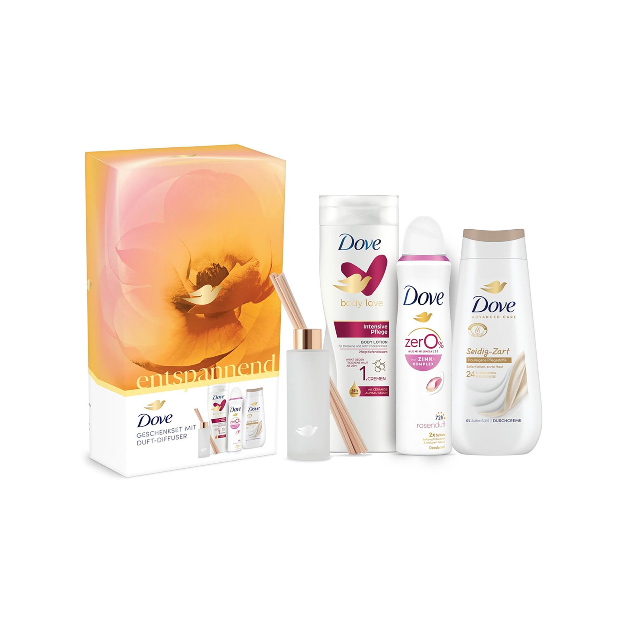 Dove Geschenkpack  Duft-Diffuser Diffuseur de parfum « Relaxant » coffret cadeau 