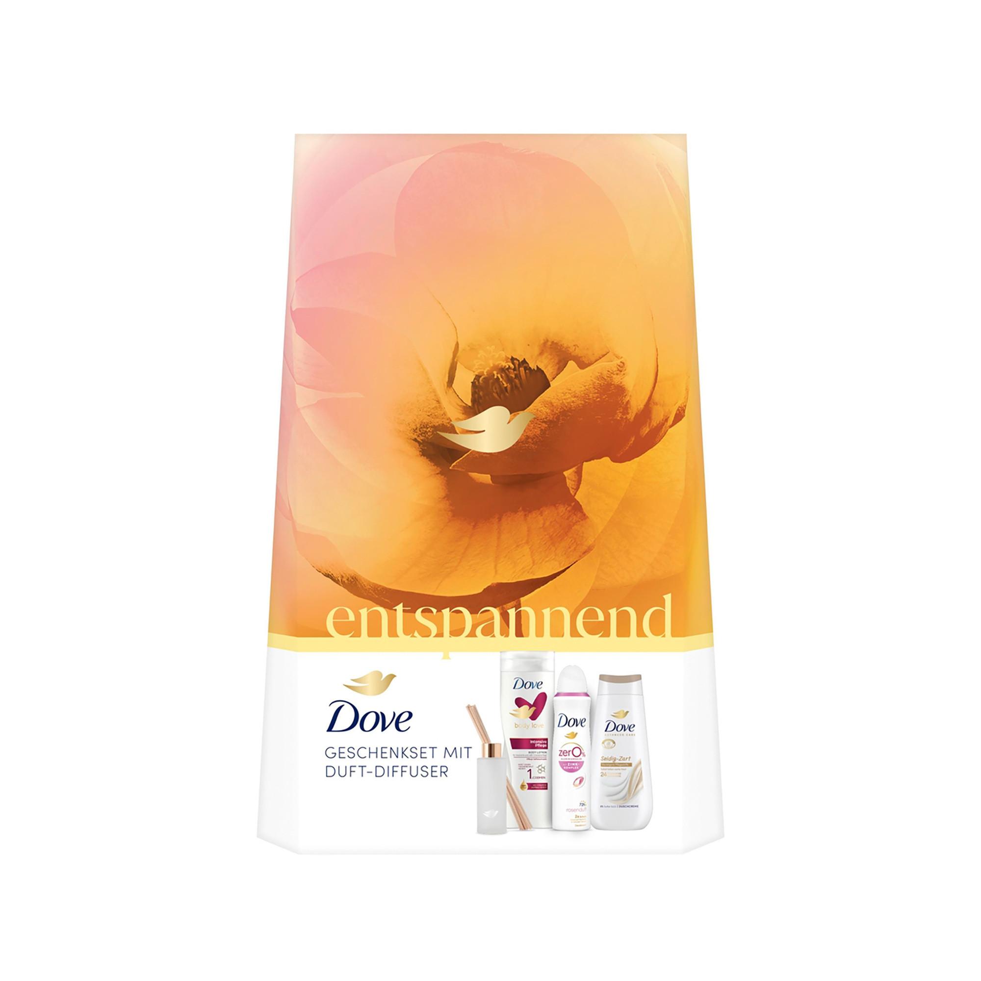 Dove Geschenkpack  Duft-Diffuser Diffuseur de parfum « Relaxant » coffret cadeau 