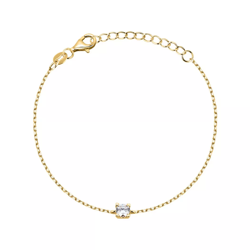 La Petite Story - Armband, Silver, 16+3CM, Gold