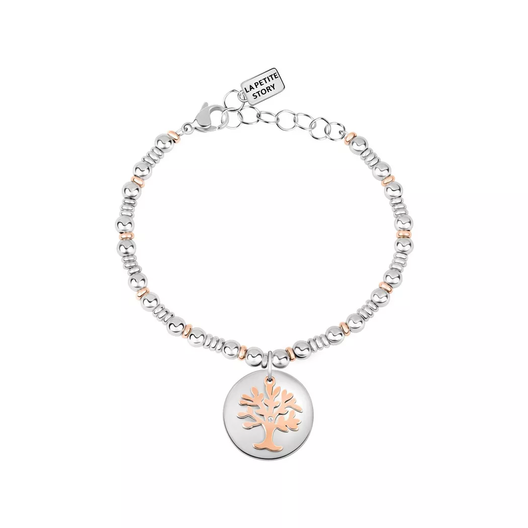 La Petite Story - Armband, Life Story, 17+3CM, Silber