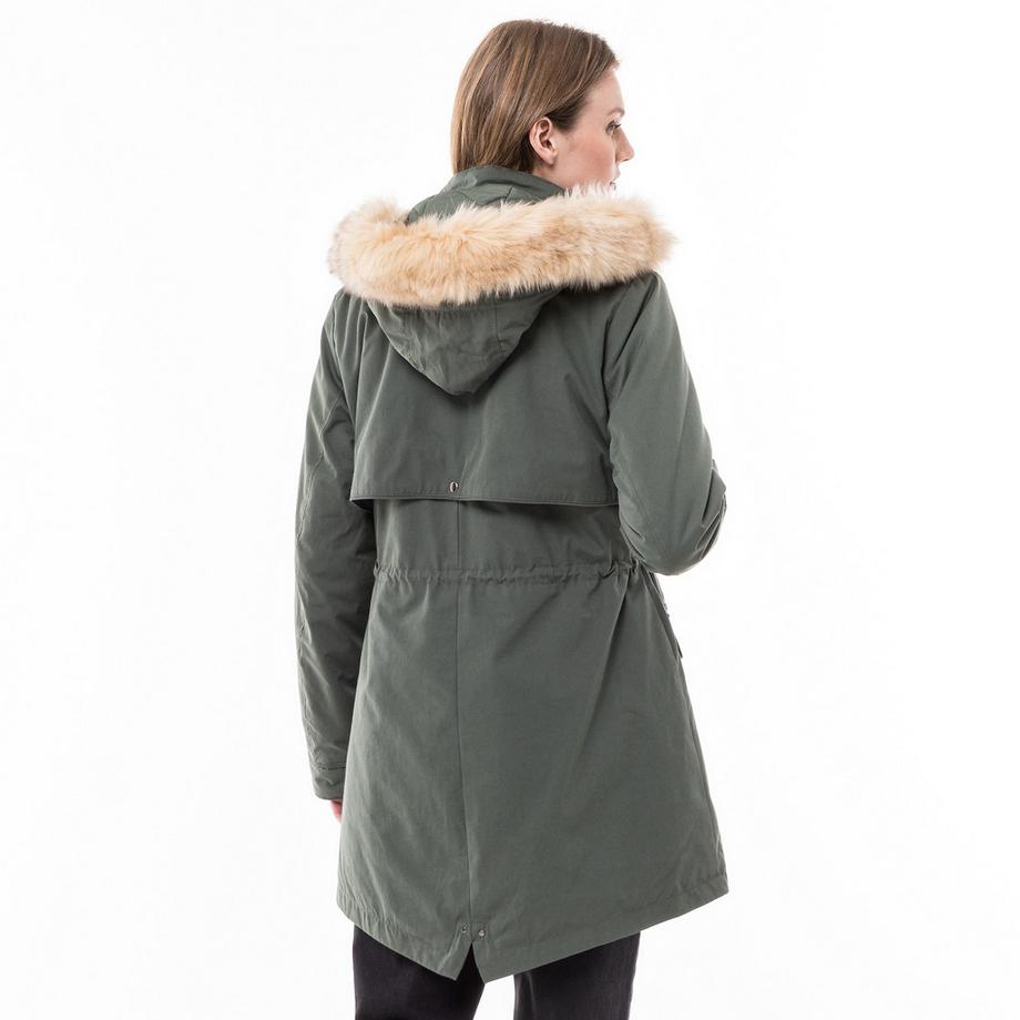 Manor Woman Parka con Cappuccio  
