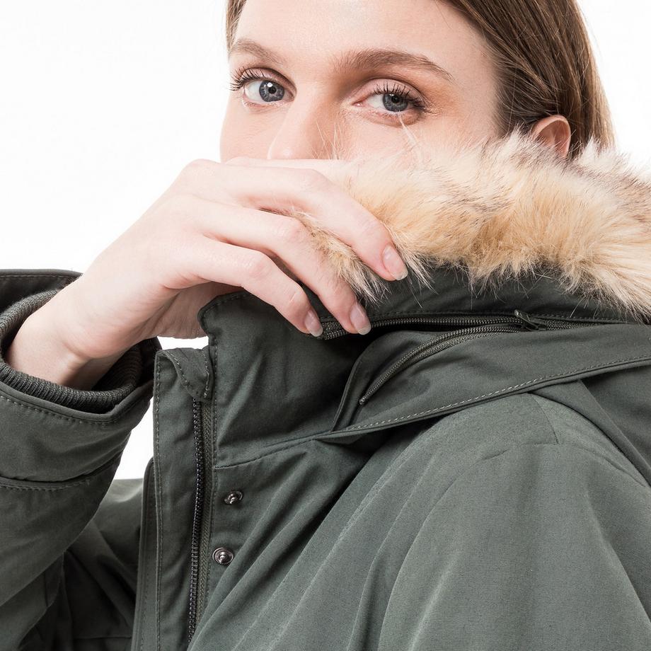 Manor Woman Parka con Cappuccio  