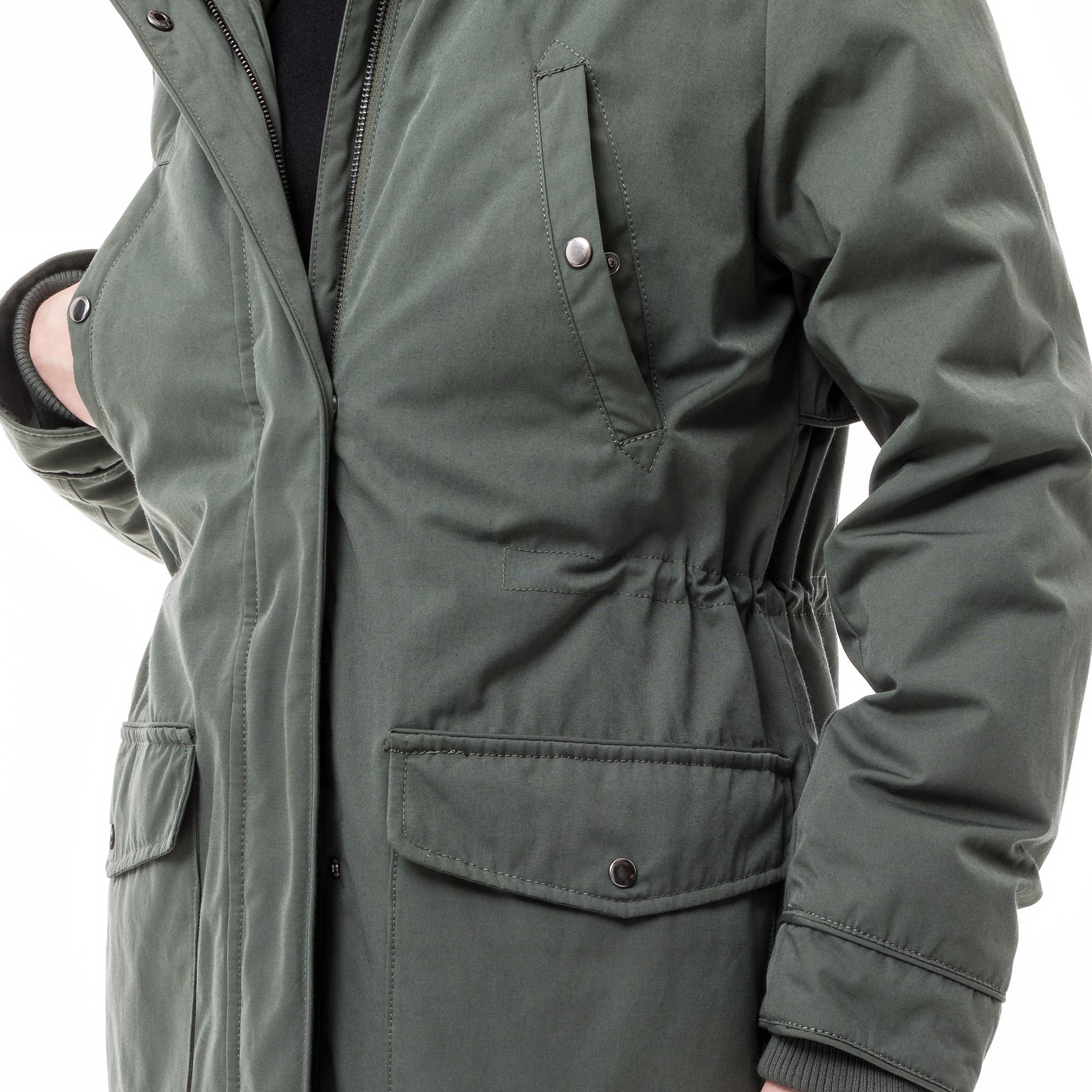 Manor Woman Parka con Cappuccio  