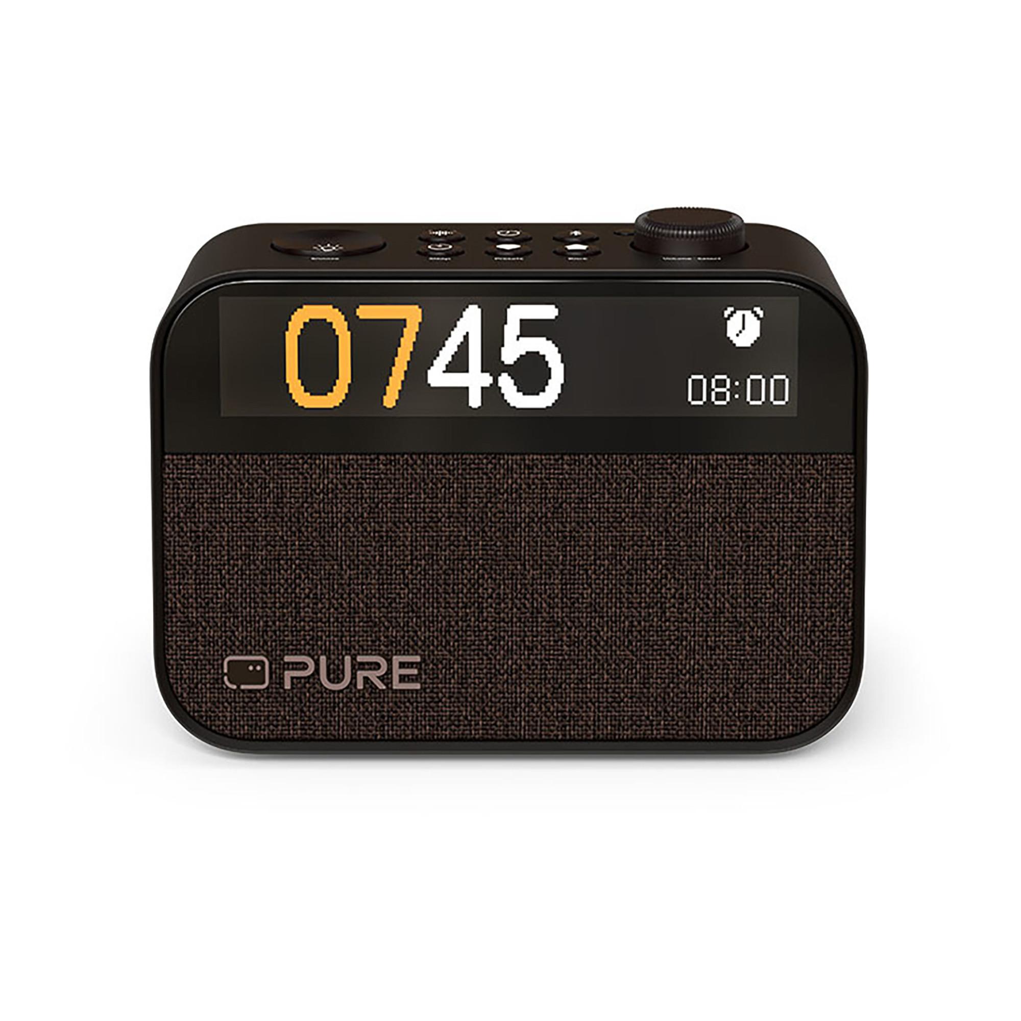 Pure Siesta Rise FM/DAB+/USB Clock Radio DAB-Radiowecker 