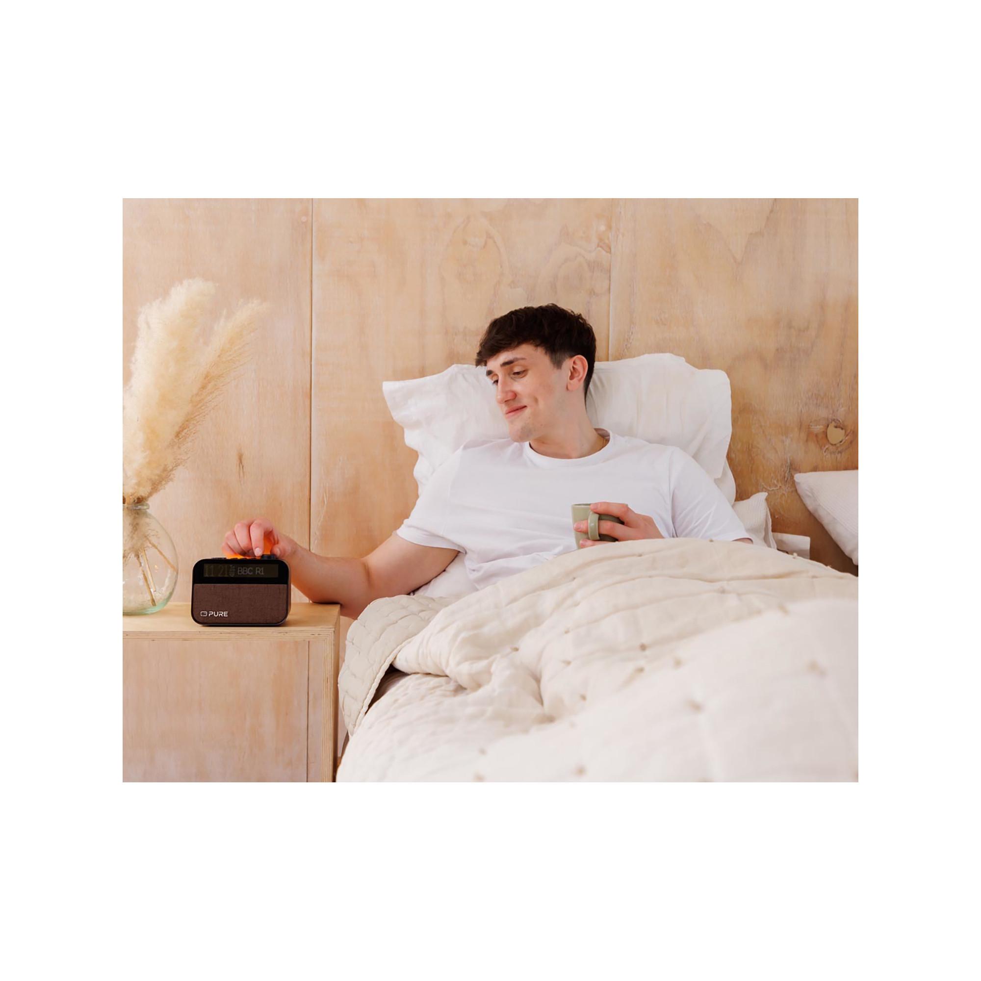 Pure Siesta Rise FM/DAB+/USB Clock Radio DAB-Radiowecker 