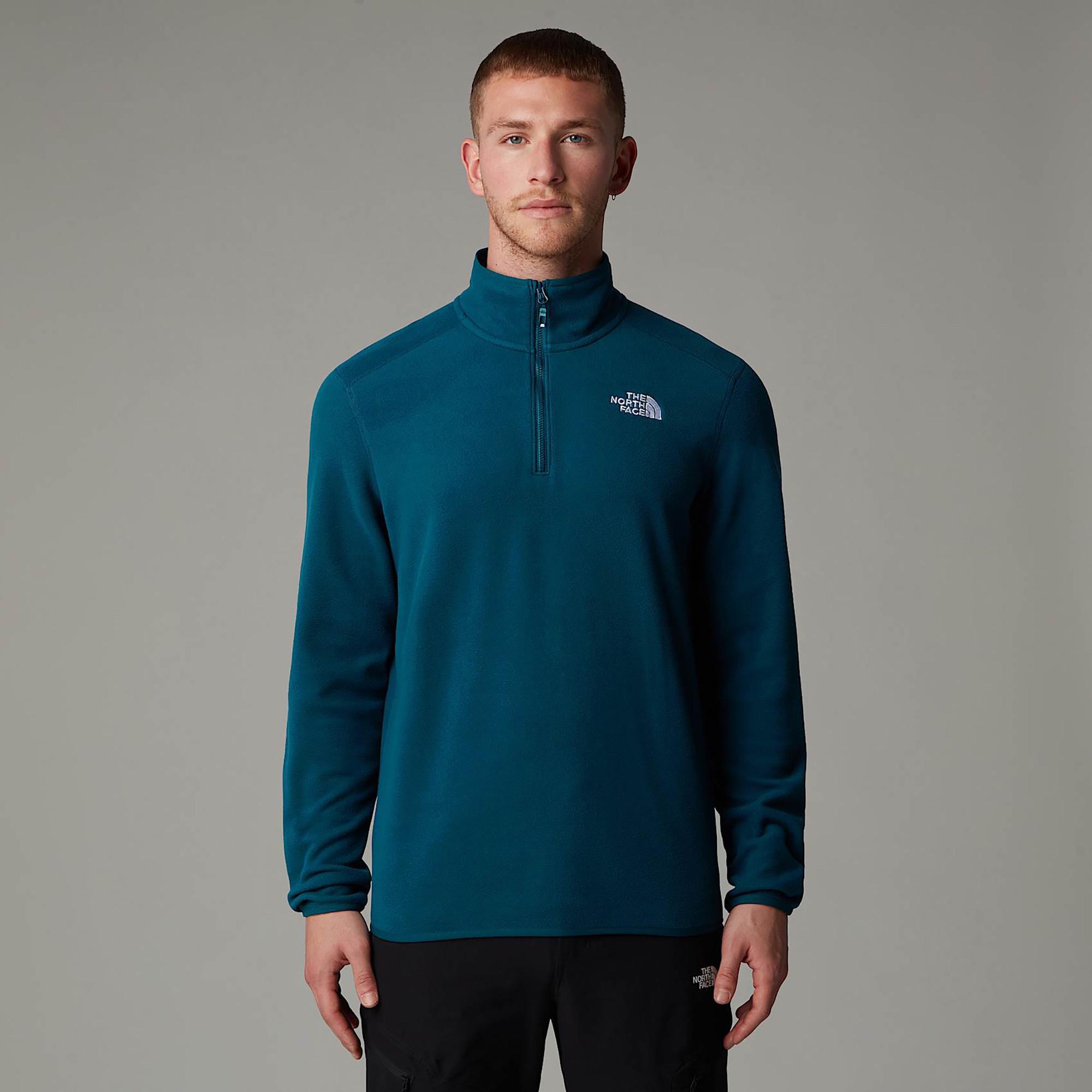 THE NORTH FACE M 100 GLACIER 1 4 ZIP Pull en polaire acheter en ligne MANOR