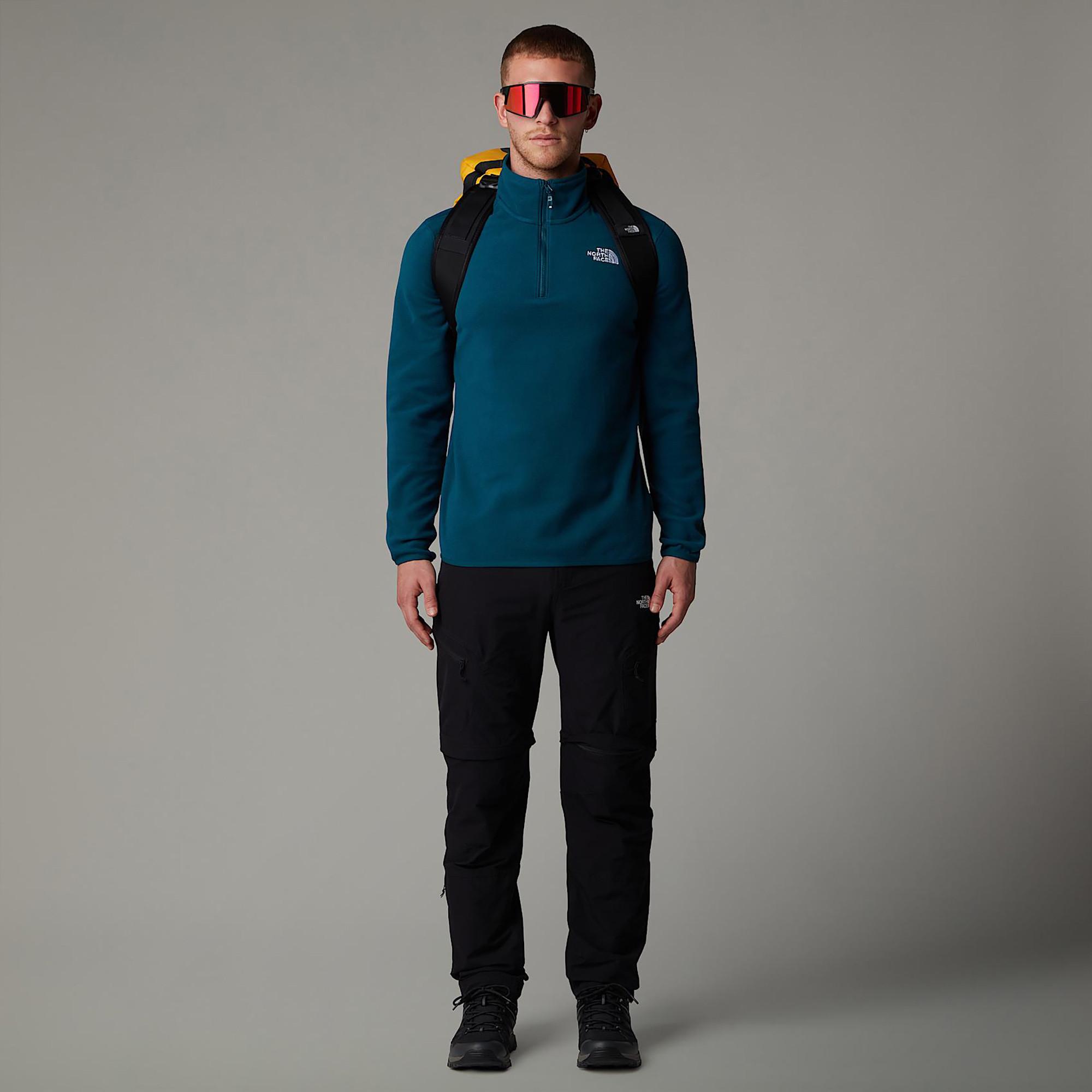 THE NORTH FACE M 100 GLACIER 1/4 ZIP Pull en polaire 