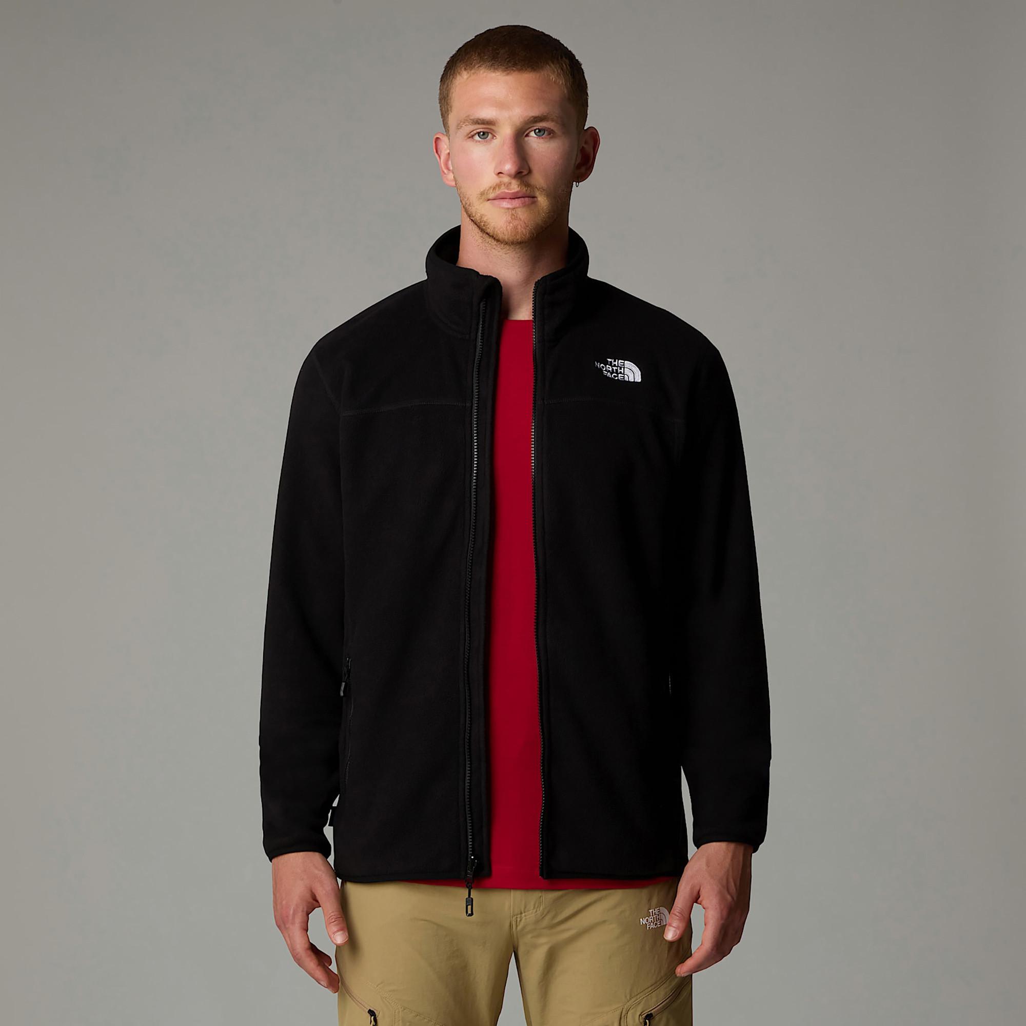 THE NORTH FACE M 100 GLACIER FULL ZIP Giacca di pile senza cappuccio 