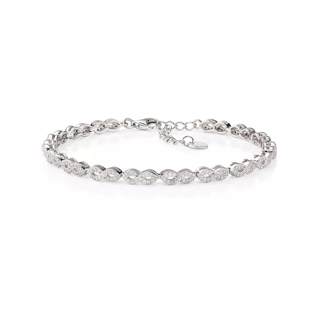 Amen - Armband, Love, 16+3CM, Silber