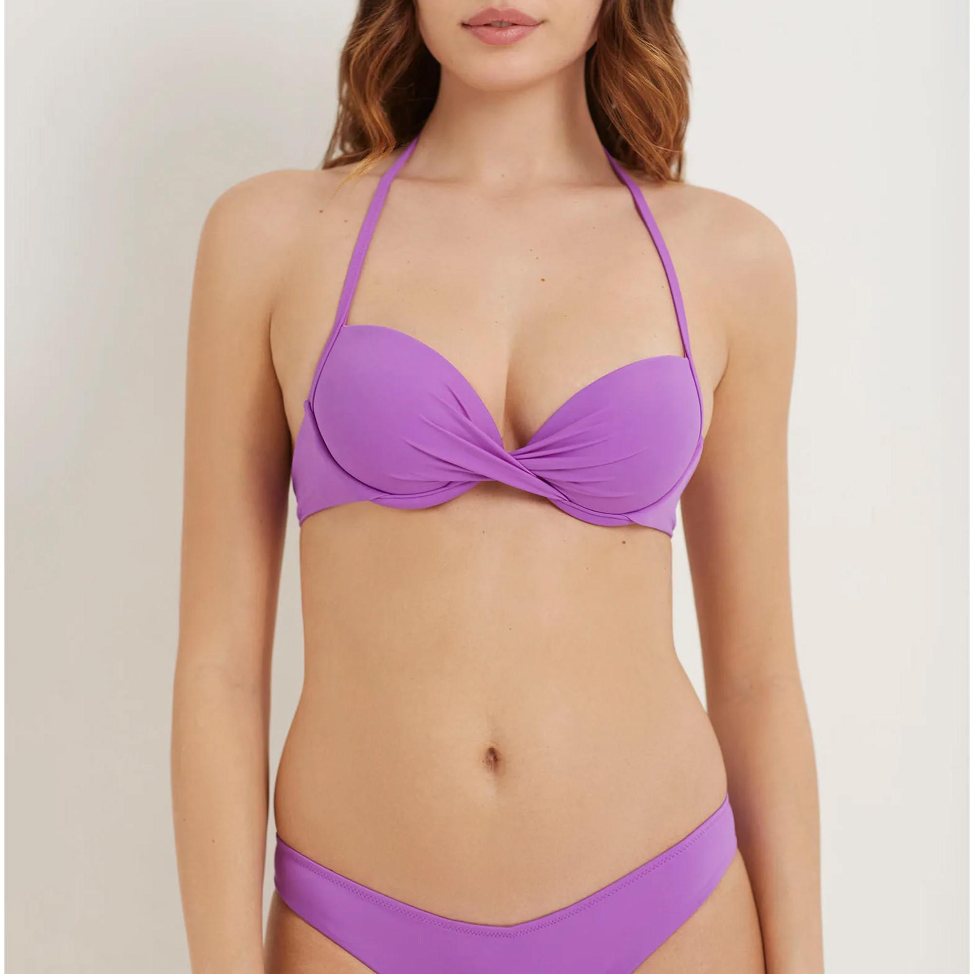 Image of Bikini Oberteil Mit Bügel Damen Violett 70