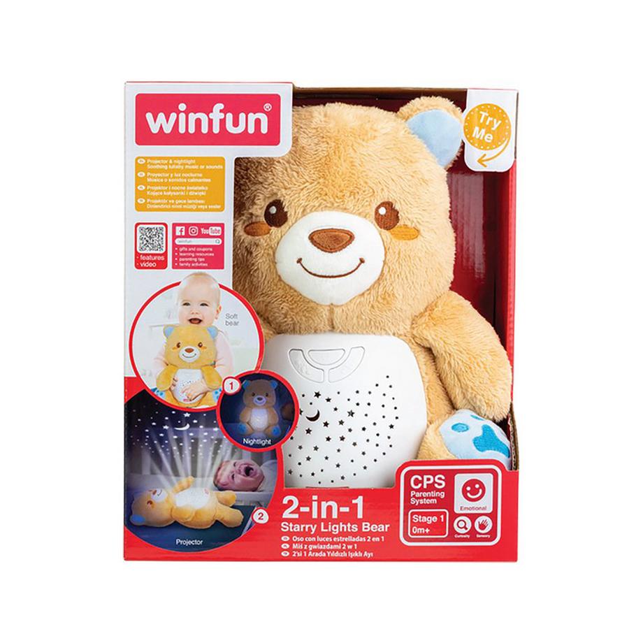 Win Fun  Ours aux étoiles 2-en-1 