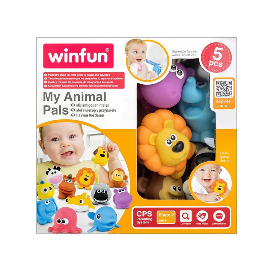 Win Fun  Amis de l'Océan Splash 'N Squirt – 5 pièces, assortiment aléatoire 