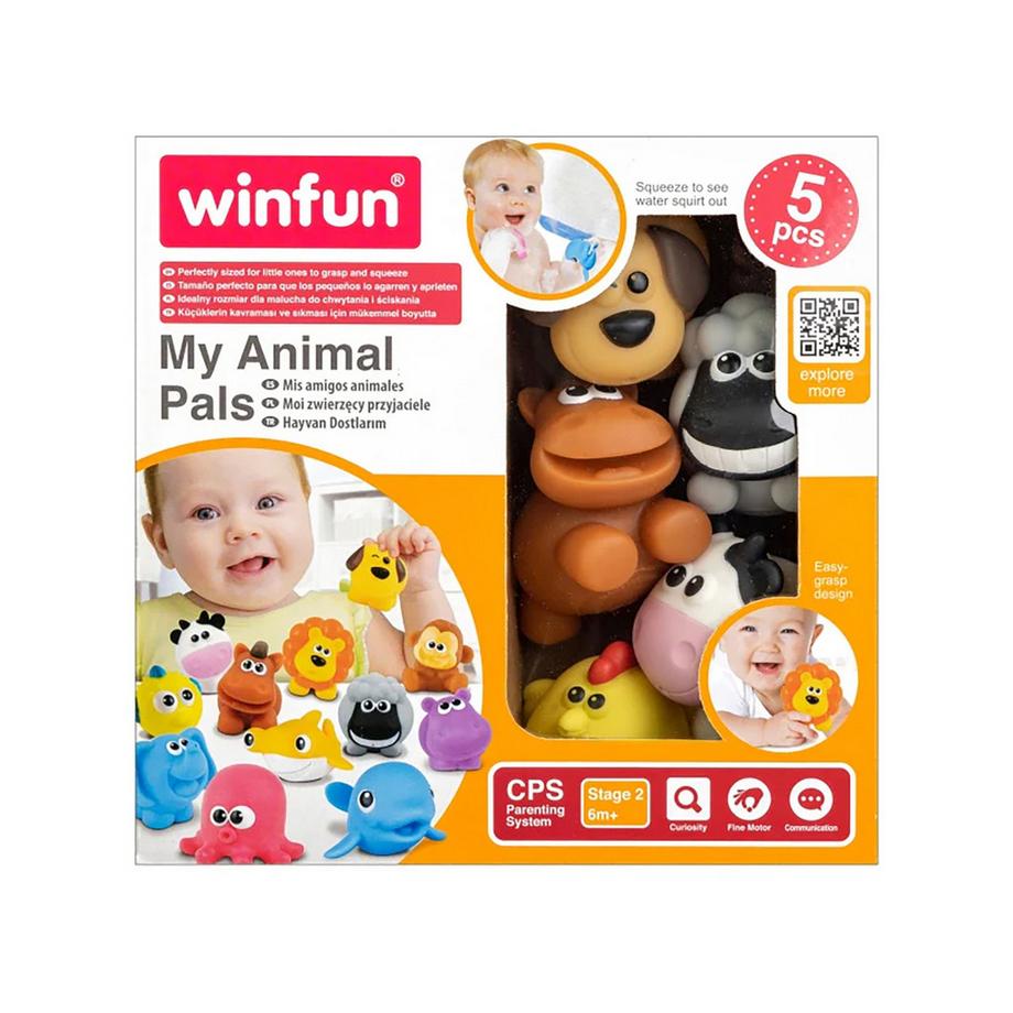 Win Fun  Amis de l'Océan Splash 'N Squirt – 5 pièces, assortiment aléatoire 