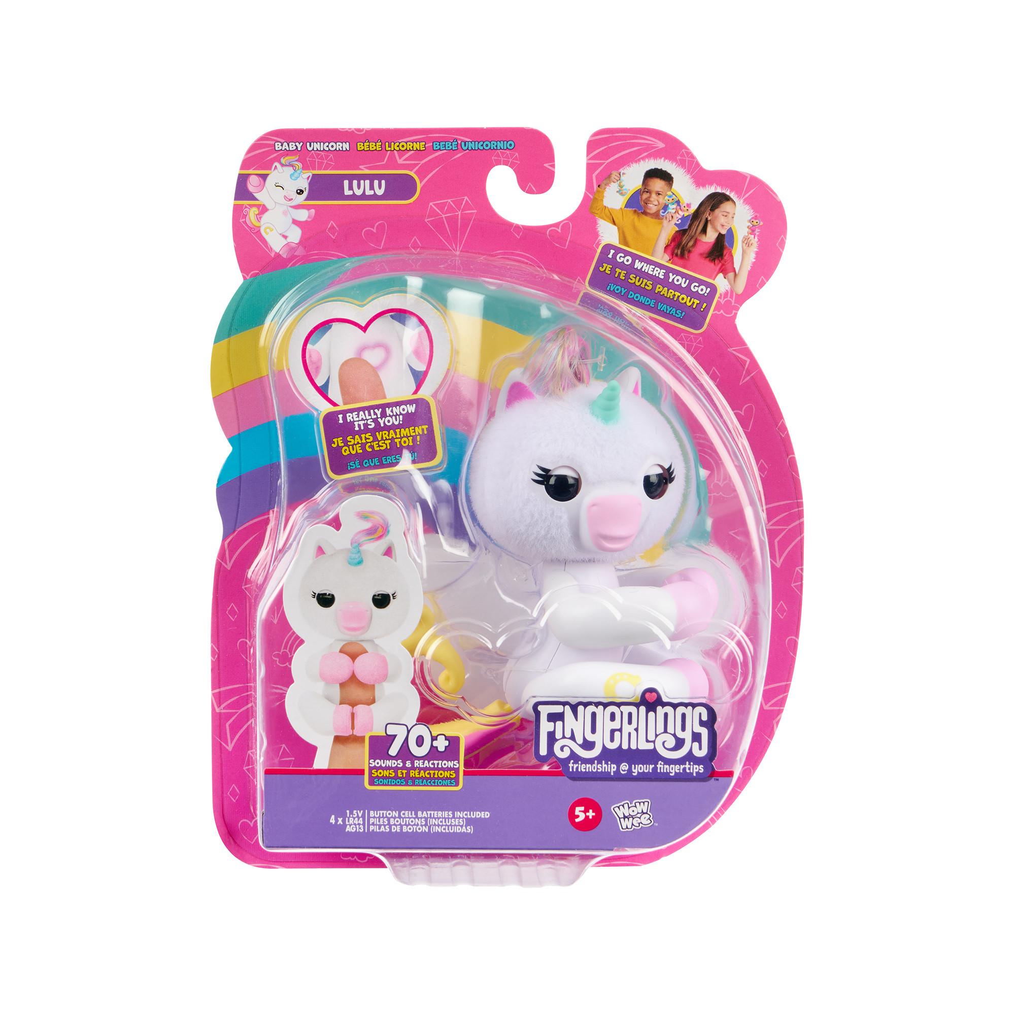 Wow Wee  Fingerling Unicorn Lulu 