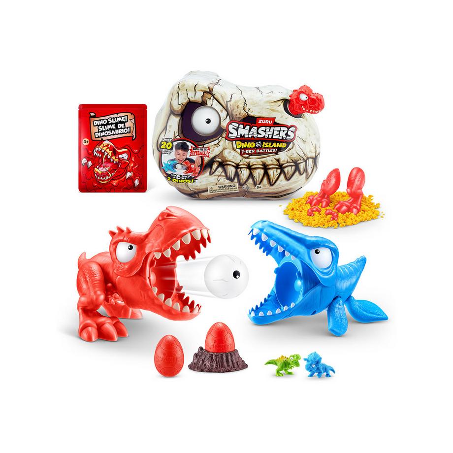 ZURU  Smashers Dino Island Rex Bat, Überraschungspack 