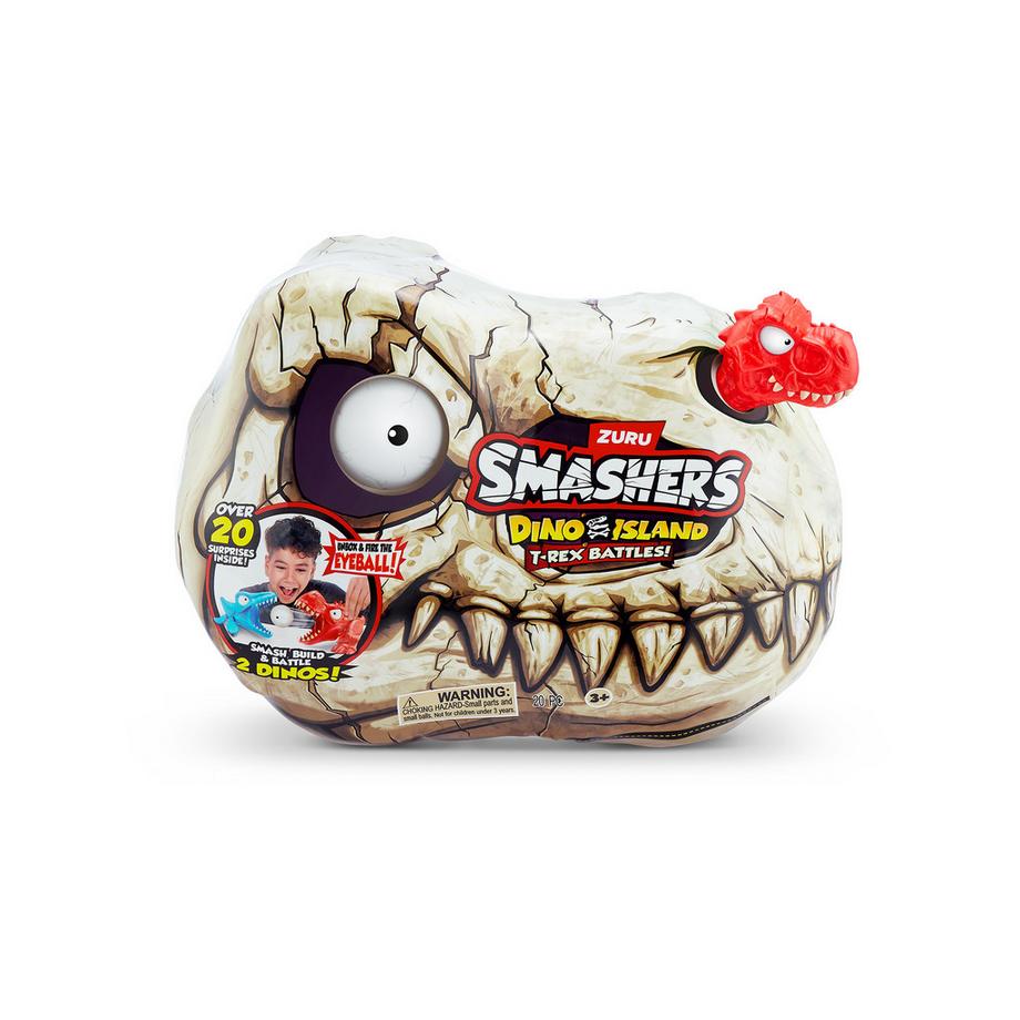 ZURU  Smashers Dino Island Rex Bat, Überraschungspack 