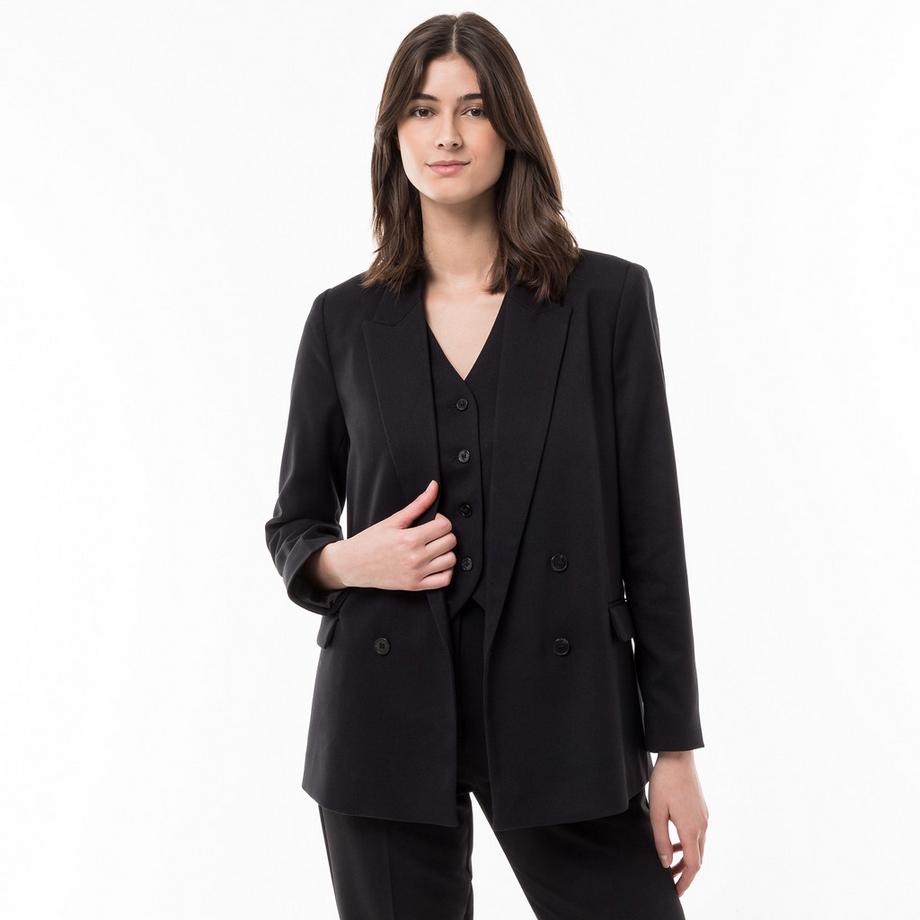 Manor Woman Blazer Doppiopetto in Twill  