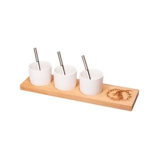 Kadastar Saucenschalen-Set Steinbock Kranz 